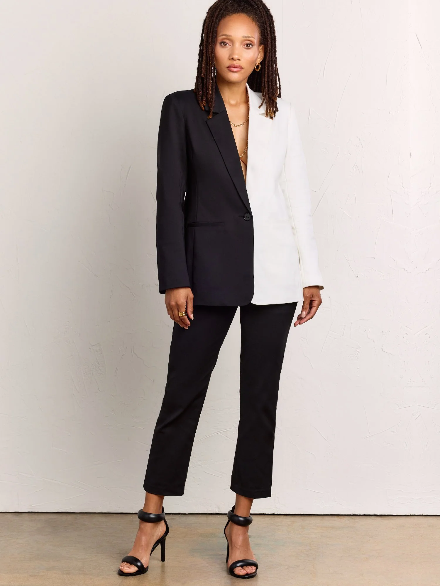 Endless Rose Long Sleeve Colorblock Blazer - Brands We Love - Image 3