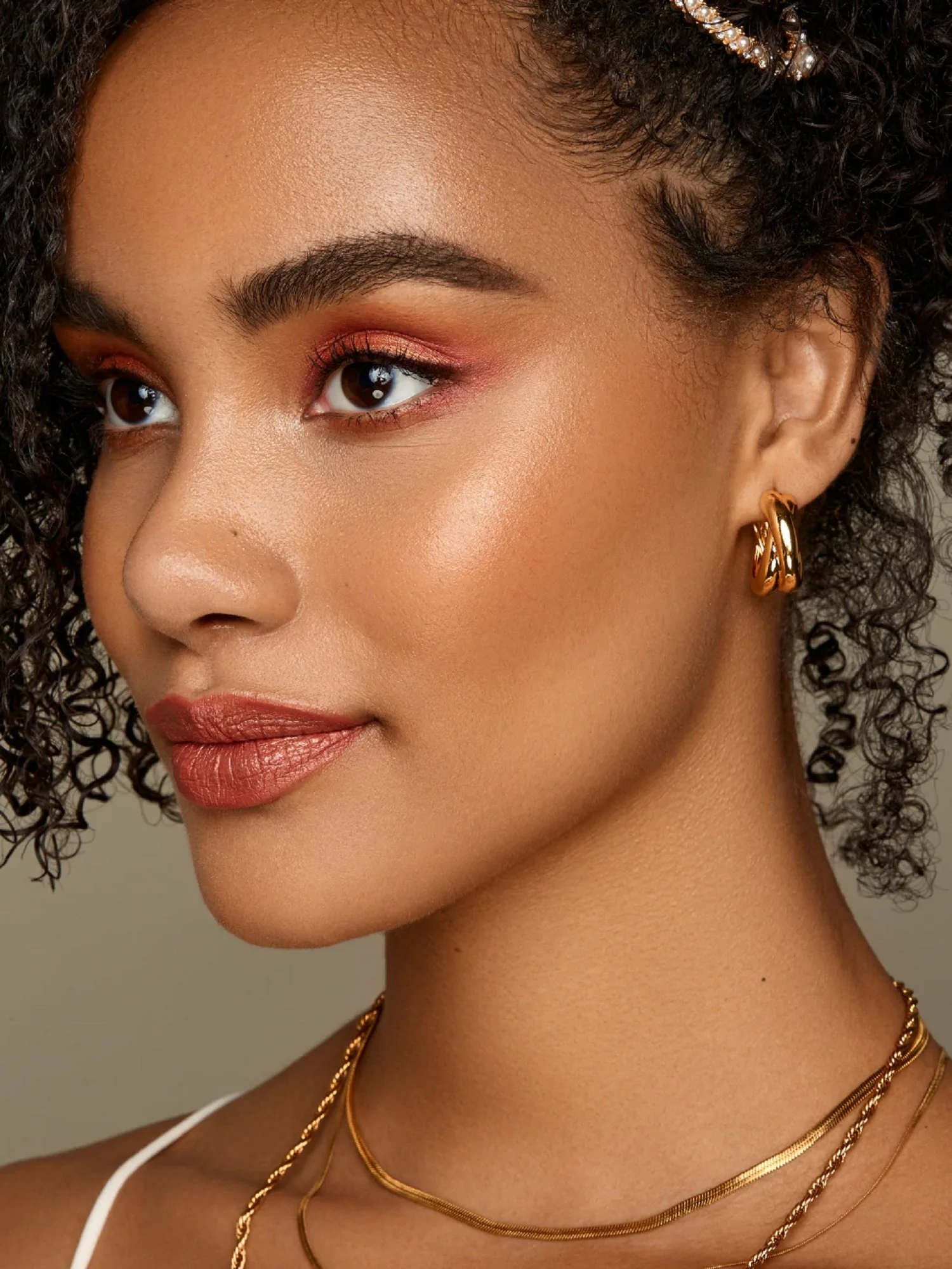 Simone The Label 14K Gold-Plated Earrings - Brands We Love - Image 2