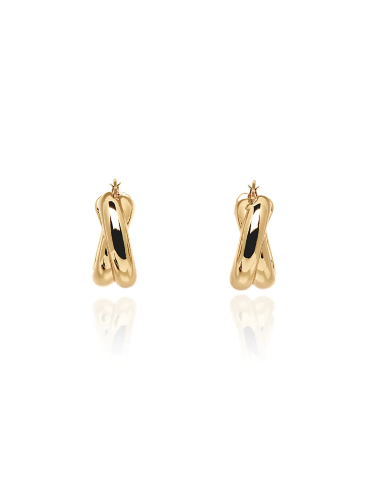 Simone The Label 14K Gold-Plated Earrings - Brands We Love - Image 3