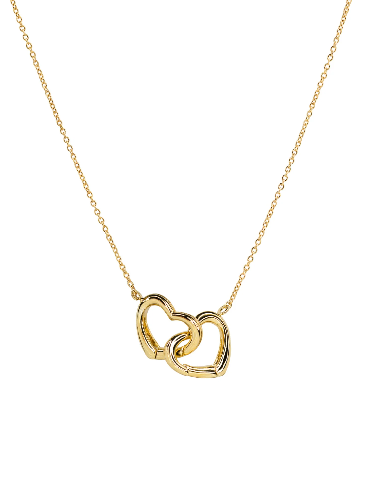 Secret Box 14K Gold Plated Heart Link Necklace - Brands We Love - Image 2