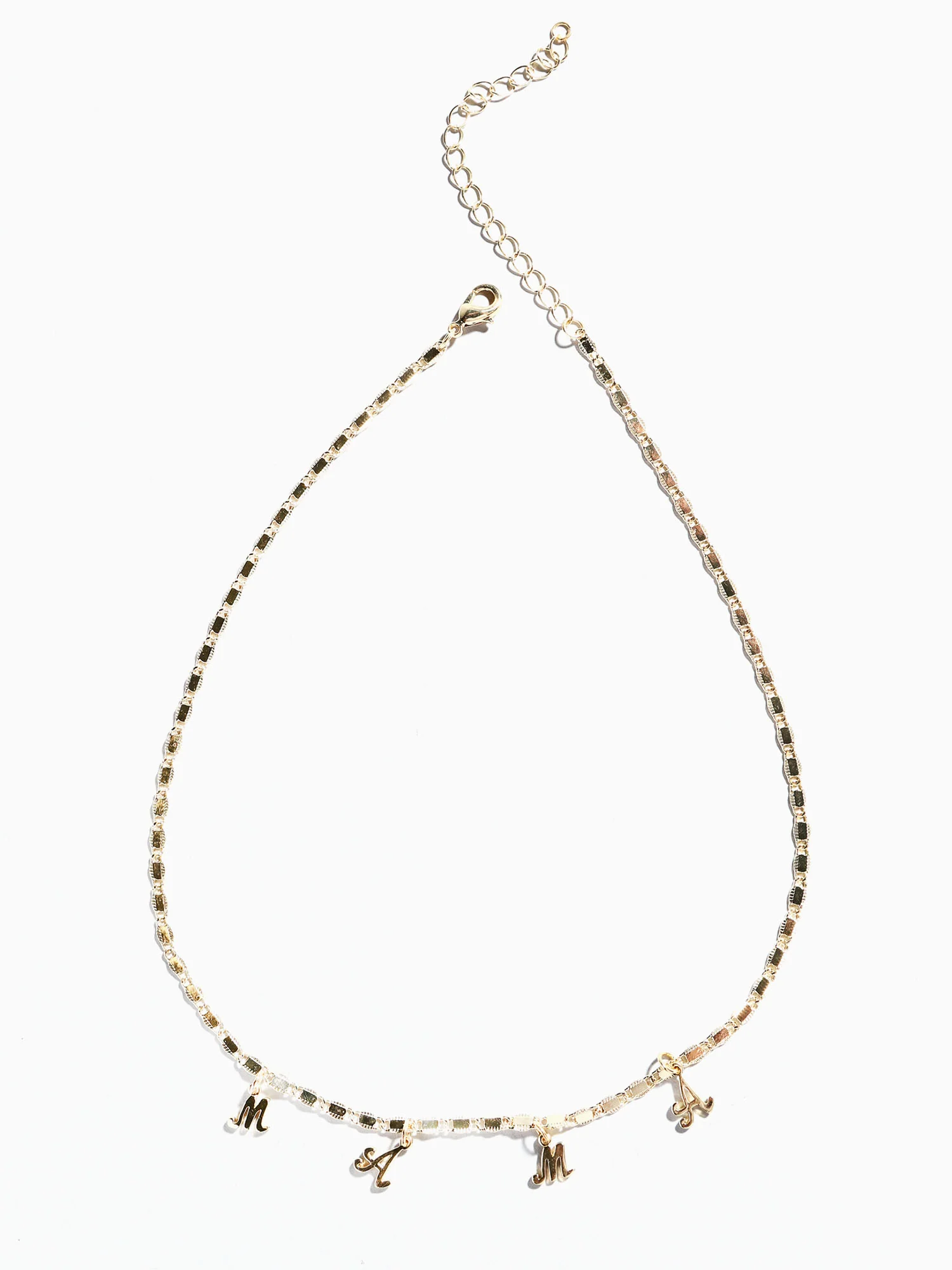 14K Gold Plated Mama Charm Necklace