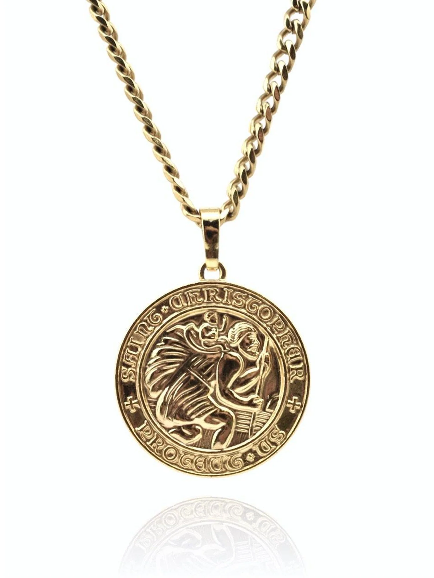 Simone The Label 14K Gold-Plated Medallion Necklace - Brands We Love - Image 3