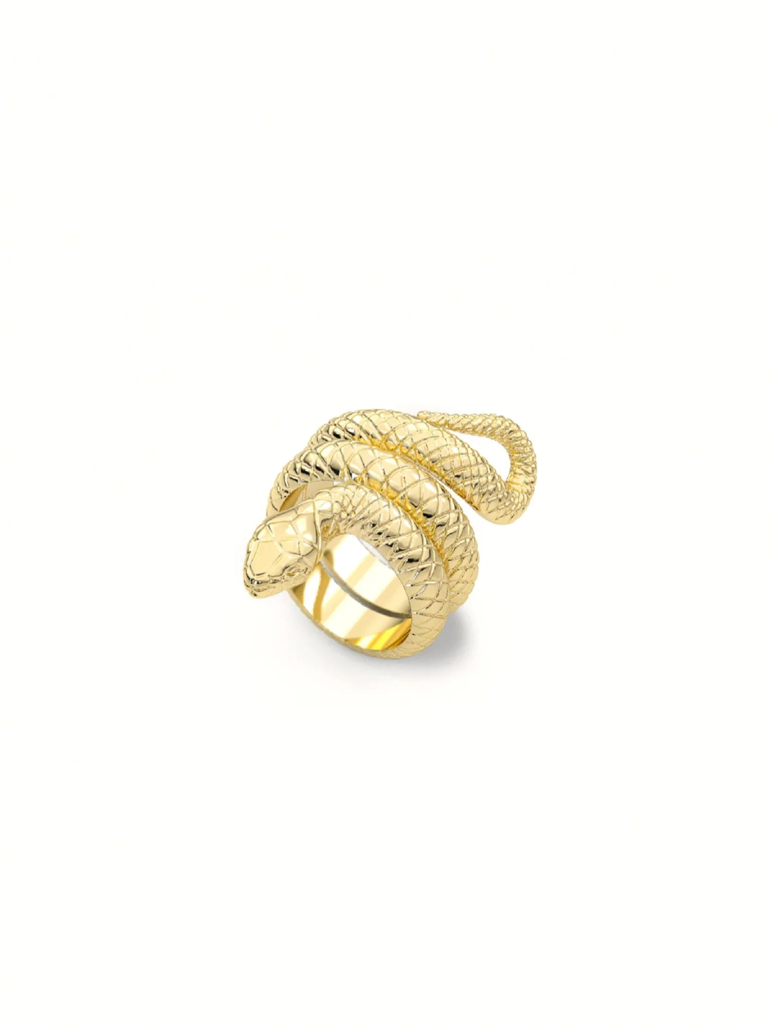 Simone The Label 14K Gold-Plated Snake Ring - Brands We Love - Image 3