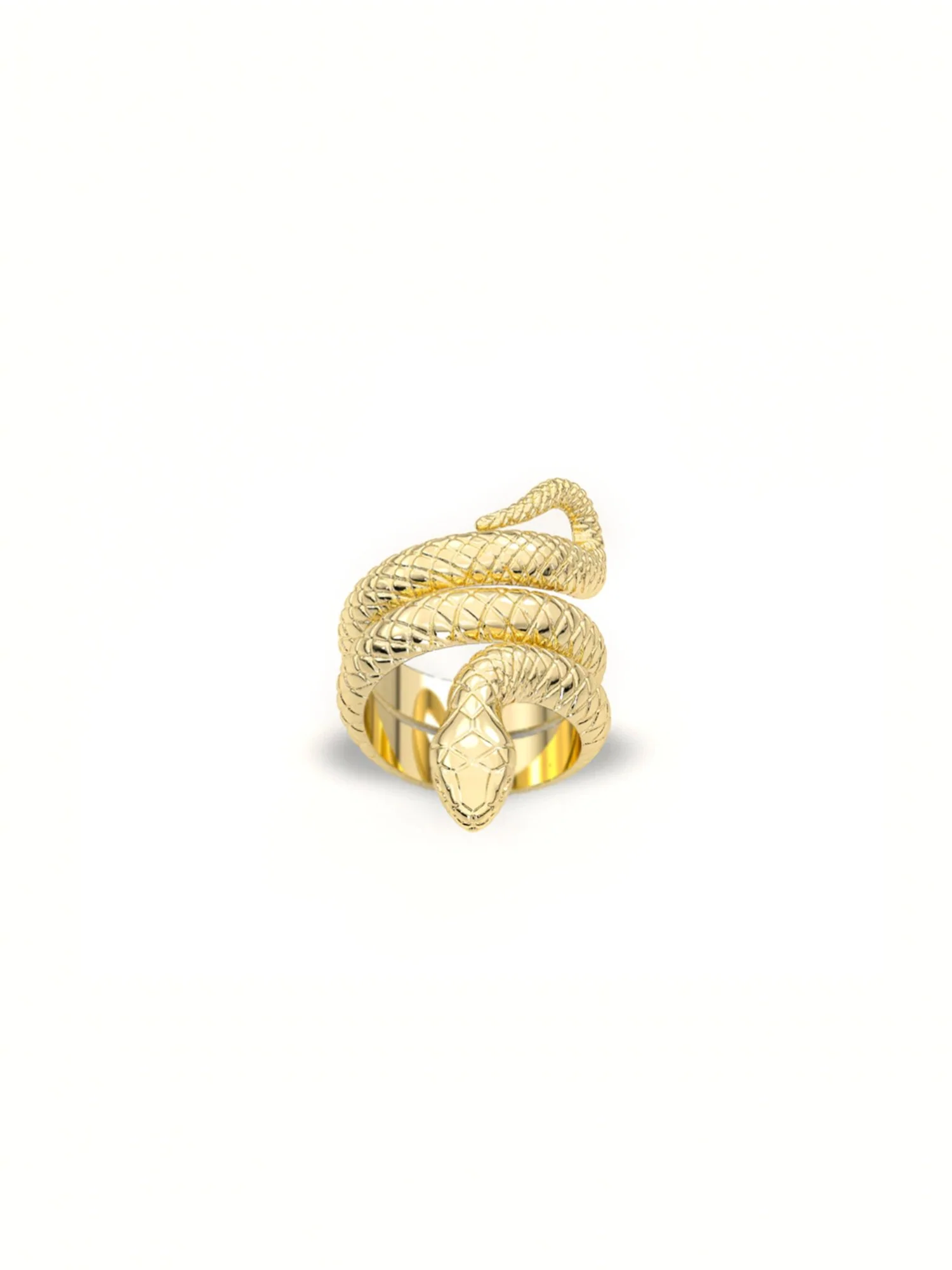 Simone The Label 14K Gold-Plated Snake Ring - Brands We Love - Image 4