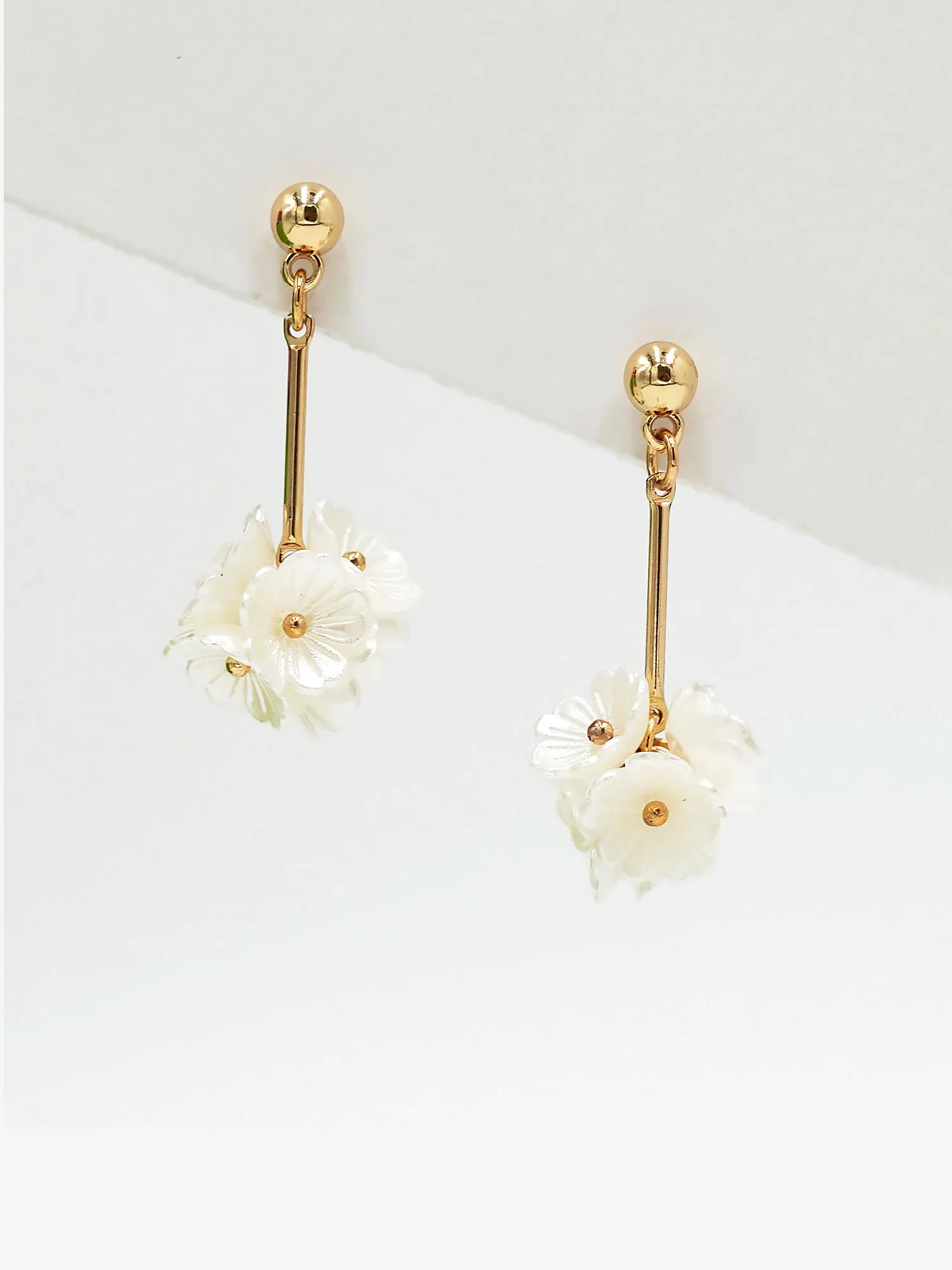 Flower Drop Earrings