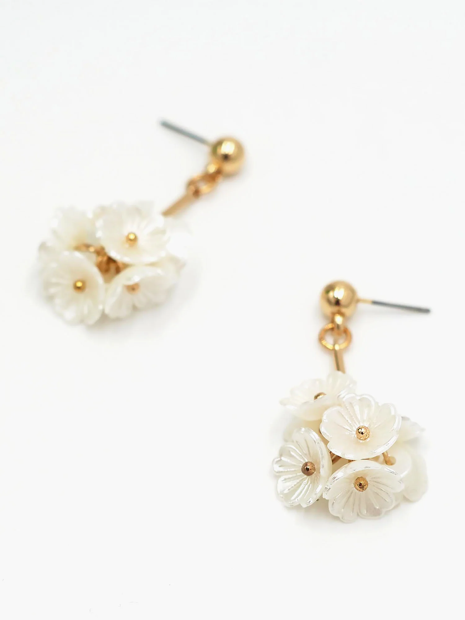 Flower Drop Earrings - Image 2