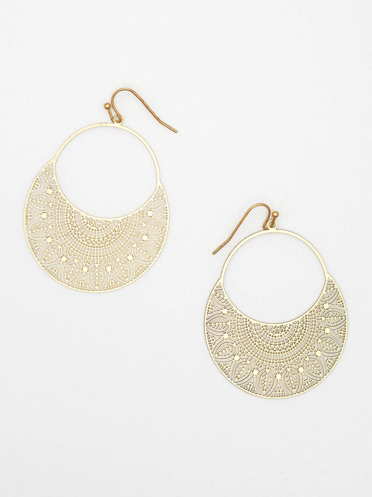Lazer Cut Earrings