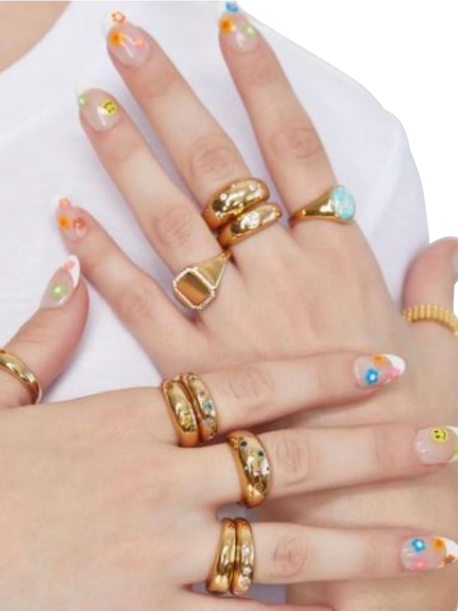 Petit Moments 18K Gold-Plated CZ Stardust Ring - Brands We Love - Image 4