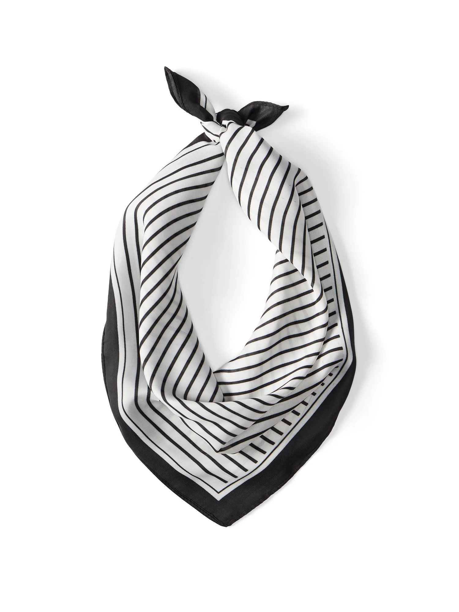 Lined Square Scarf