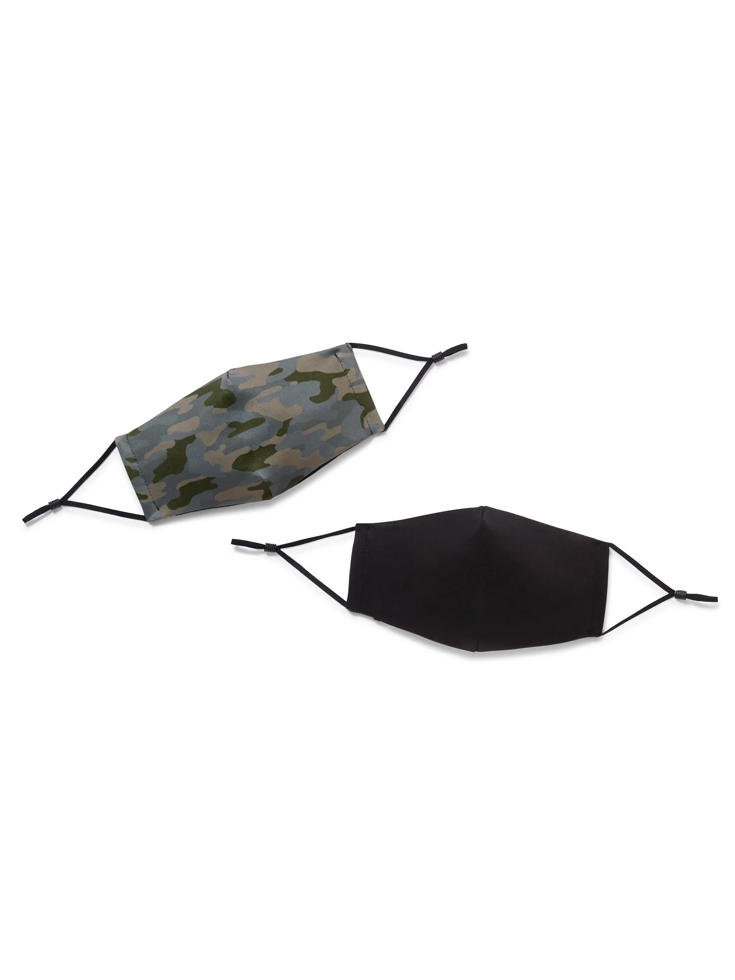 2-Mask Set - Camo-Print & Solid - Image 2