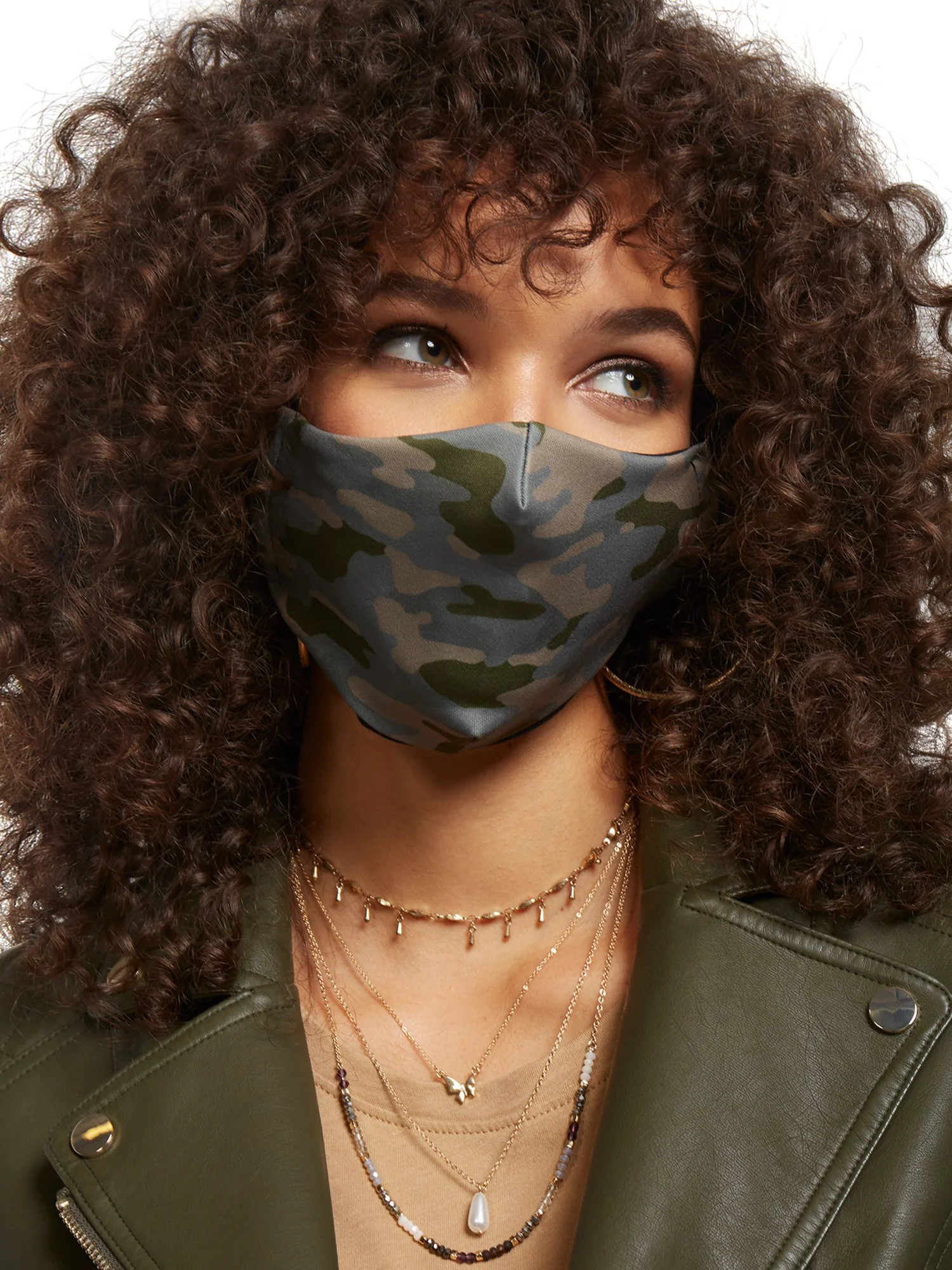 2-Mask Set - Camo-Print & Solid - Image 3