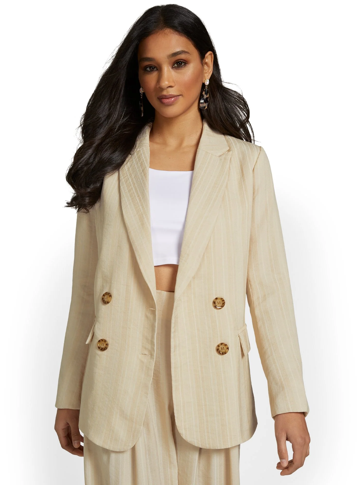 Luxy USA 2-Piece Blazer & Wide-Leg Pant Set - Brands We Love - Image 4