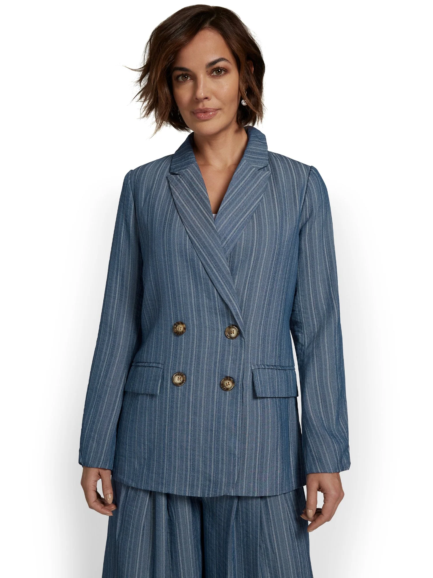 Luxy USA 2-Piece Blazer & Wide-Leg Pant Set - Brands We Love - Image 9
