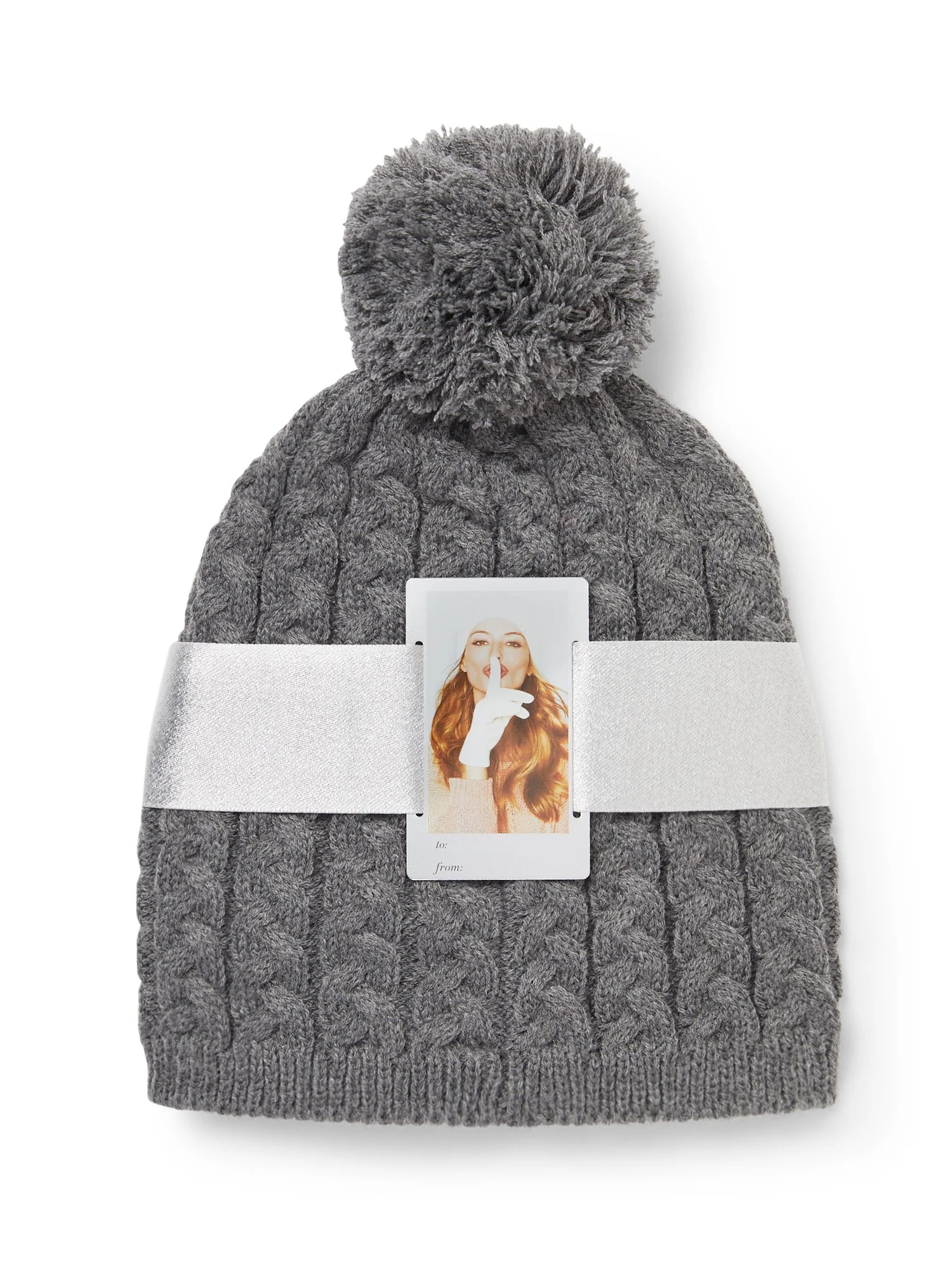 2-Piece Cable Knit Hat & Gloves Set - Image 7