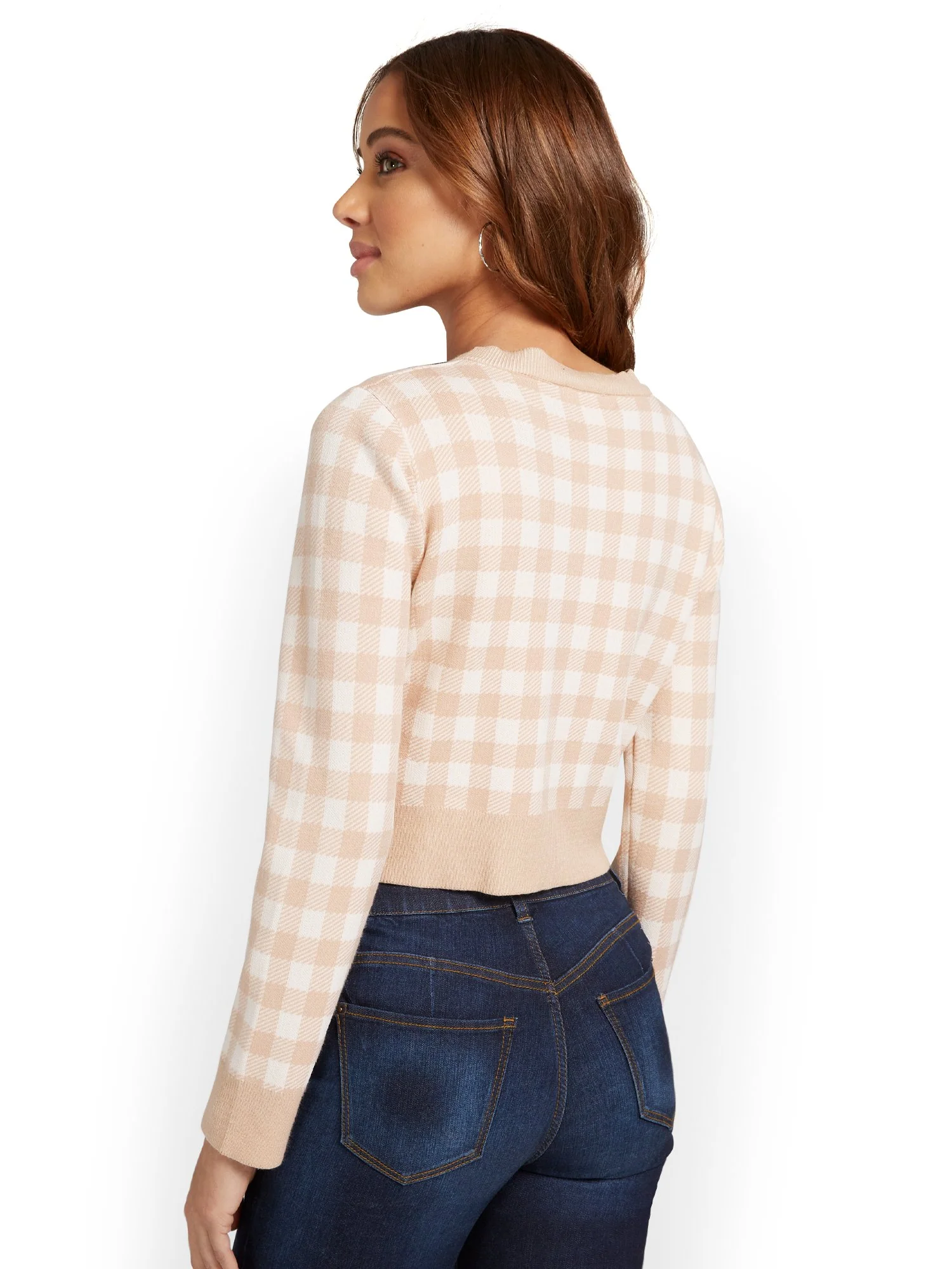 Mable Inc 2-Piece Plaid Tank & Cardigan Set - Brands We Love - Image 3