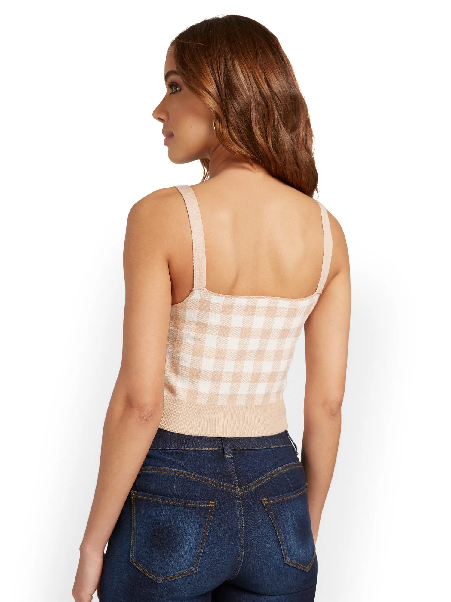 Mable Inc 2-Piece Plaid Tank & Cardigan Set - Brands We Love - Image 5