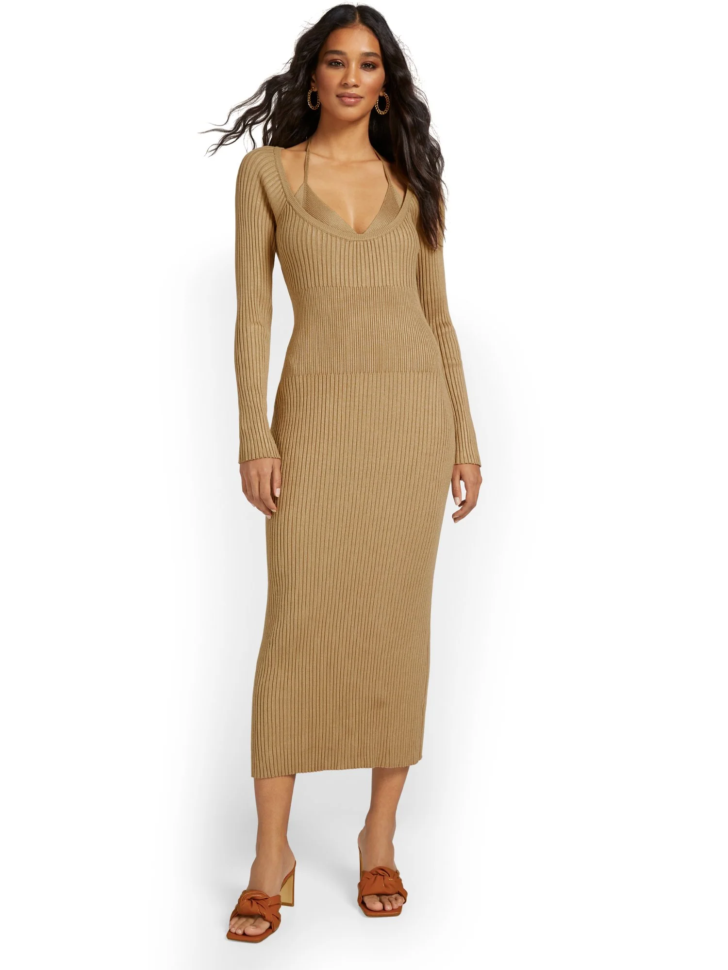 Mable Inc 2-Piece Ribbed Bra & Dress Set - Brands We Love - Image 4