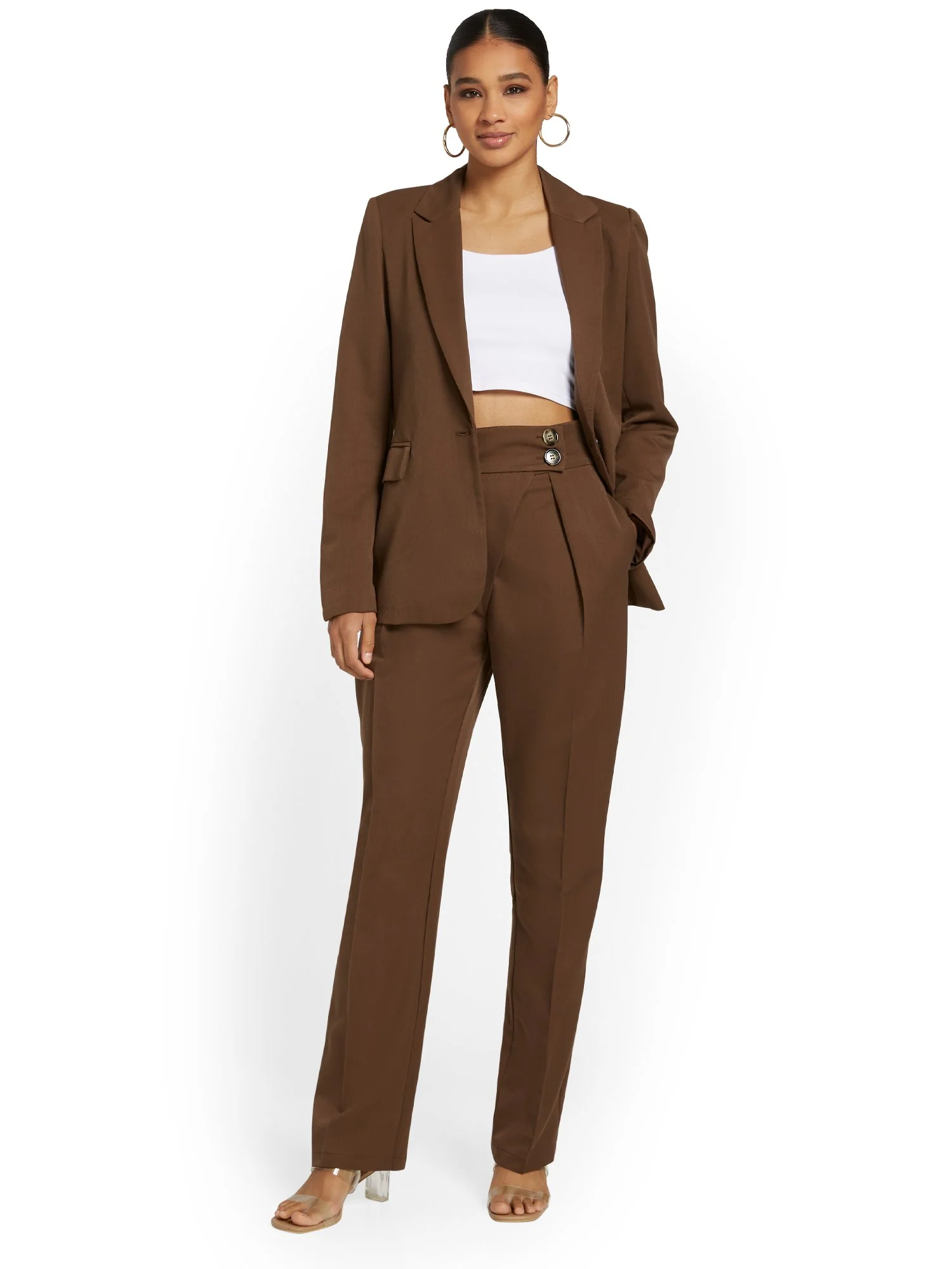 Luxy USA 2-Piece Single-Breasted Blazer & Pant Set - Brands We Love - Image 7
