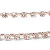 2-Row Rose Goldtone Headband - Image 2