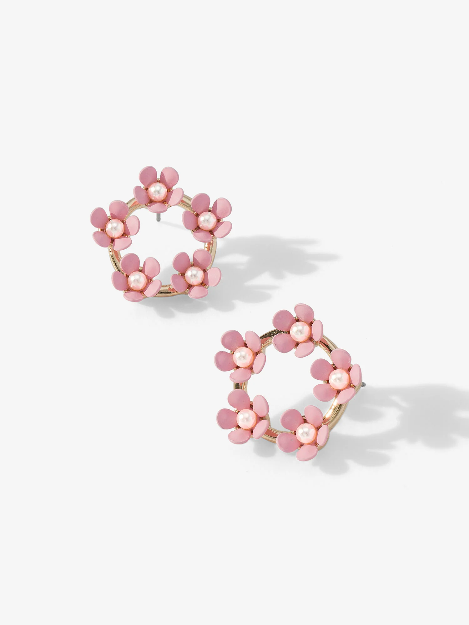 La Radiant Painted Multi Floral Earrings - Brands We Love