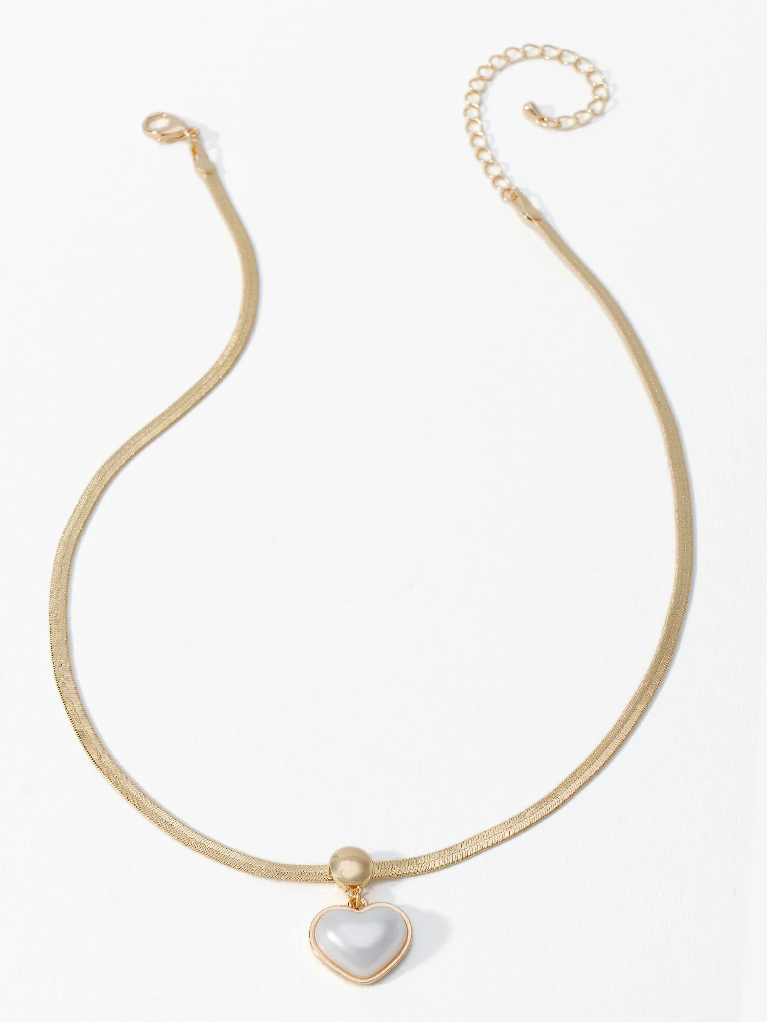 Pearl Heart Necklace
