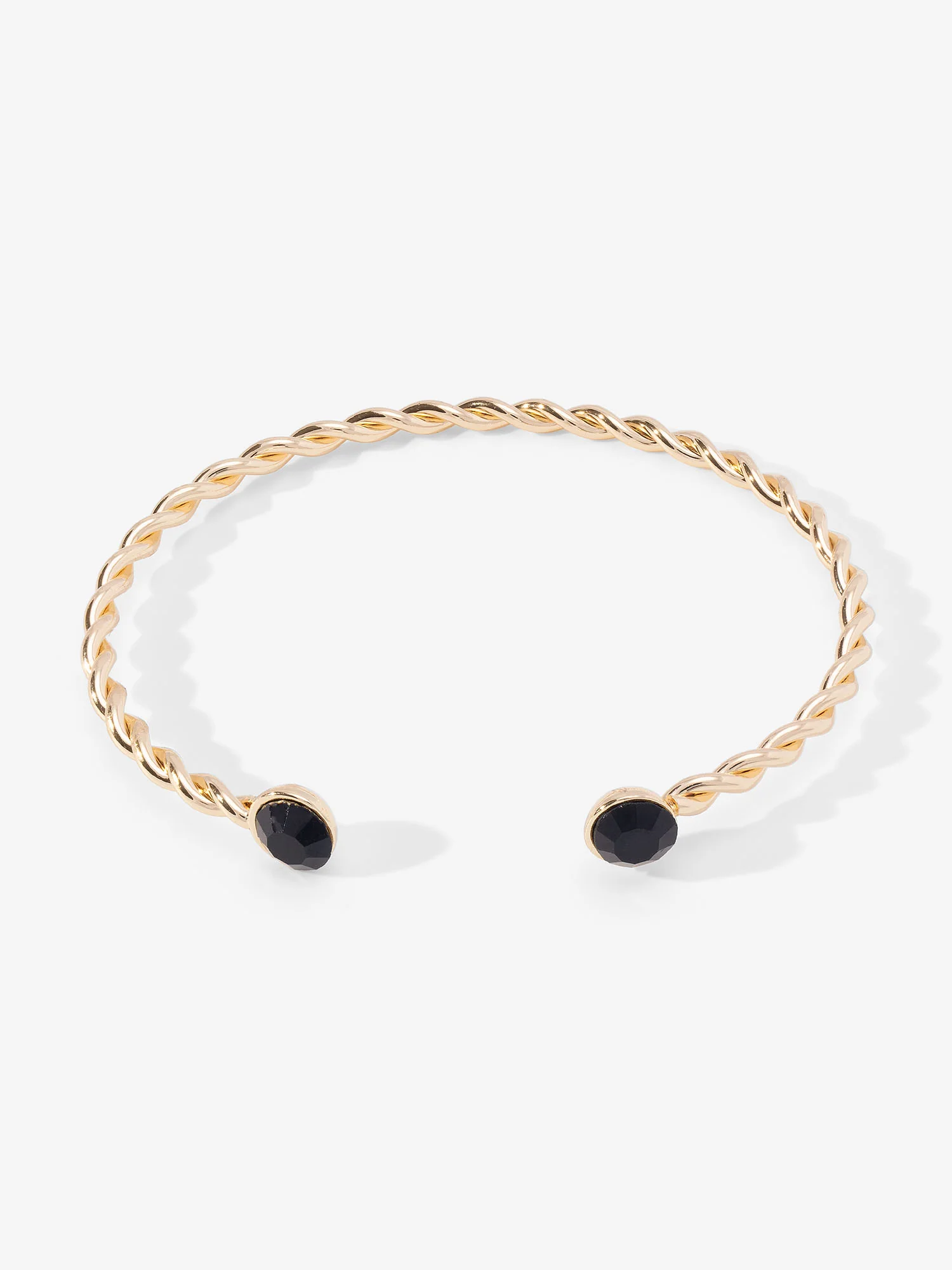 Gold Cuff Bracelet - Image 2