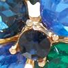 Floral Glass Drop Earrings - Image 10