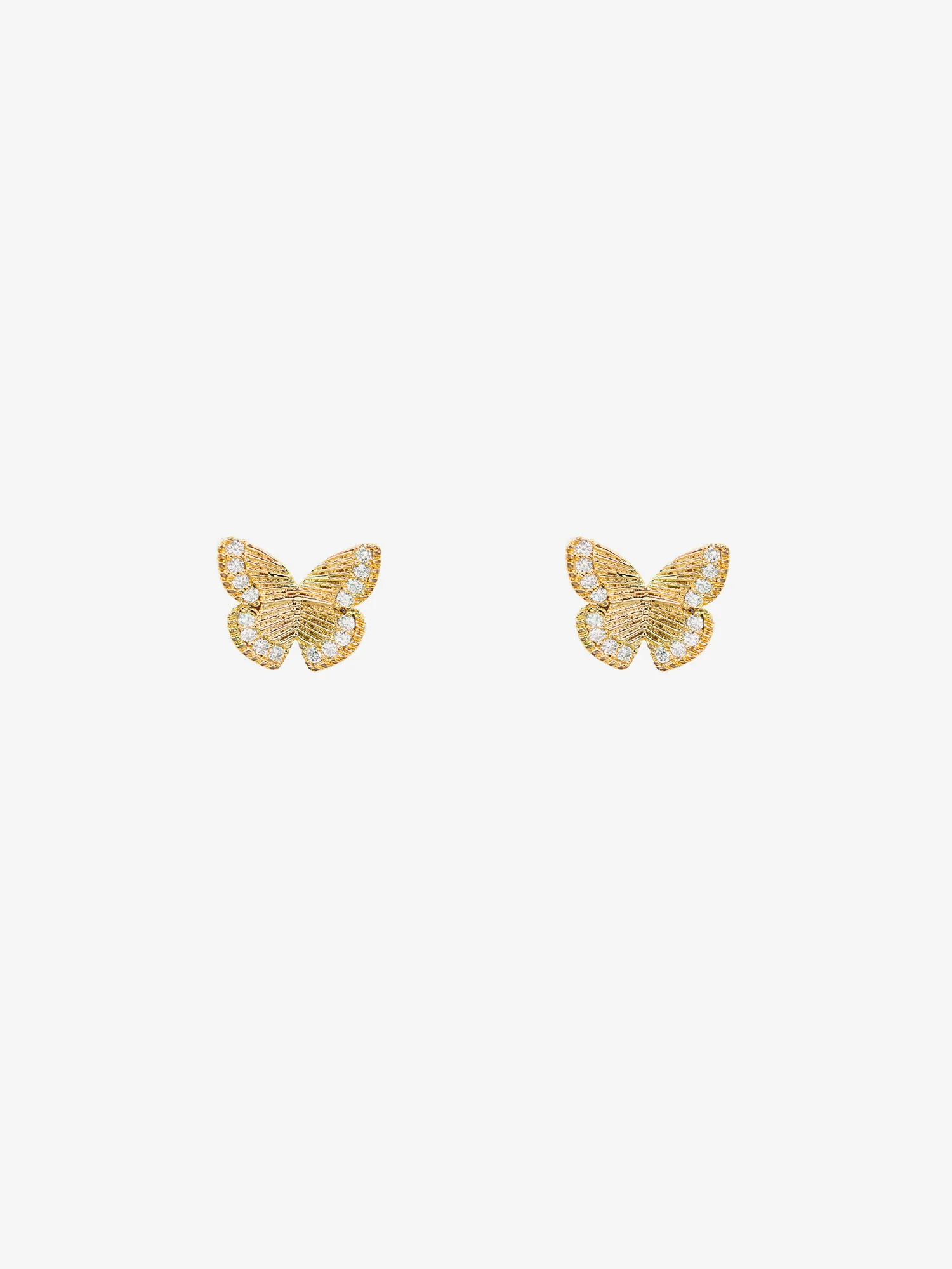 Secret Box 14K Gold Butterfly Earring - Brands We Love