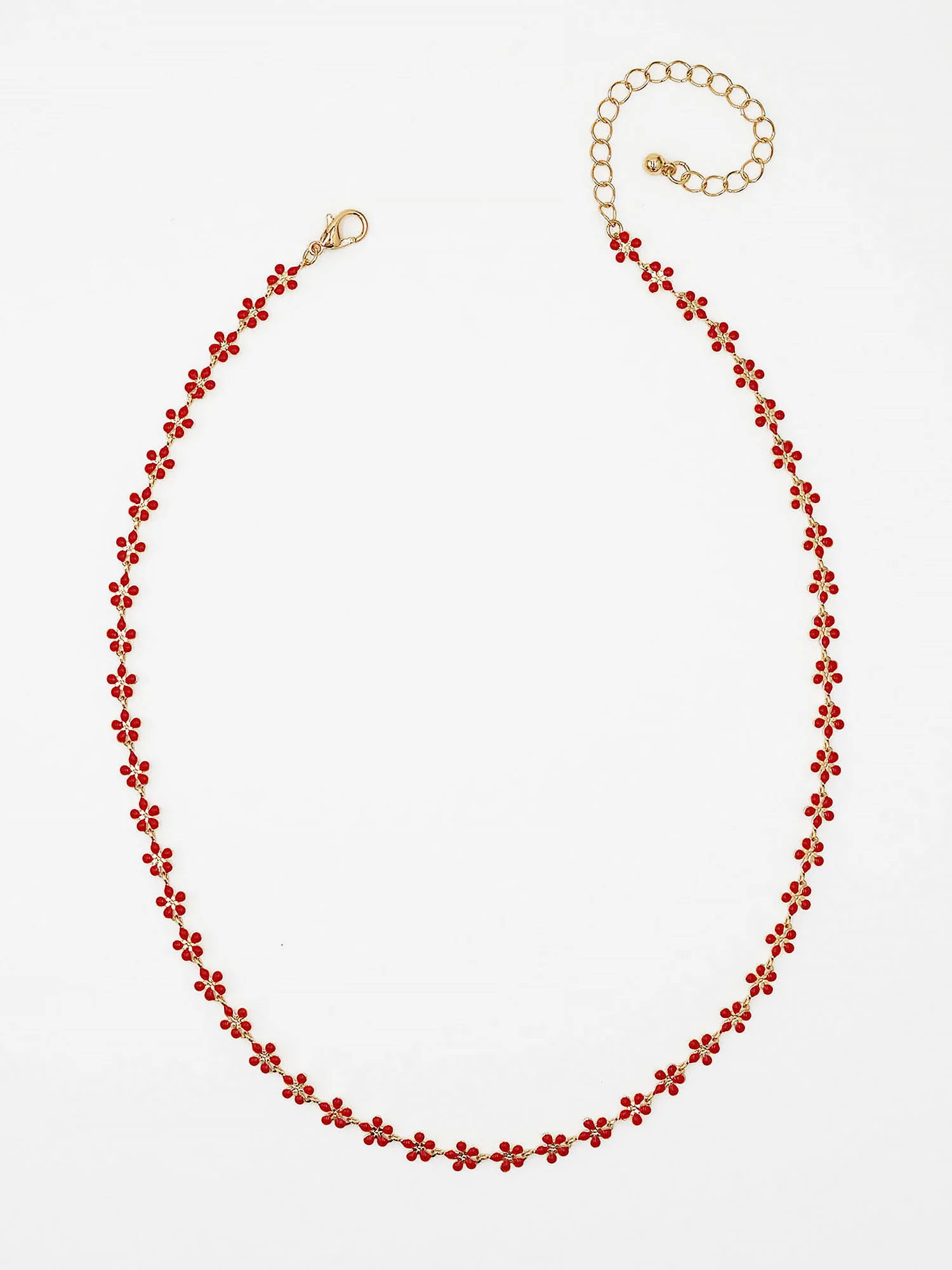 Flower Collar Necklace