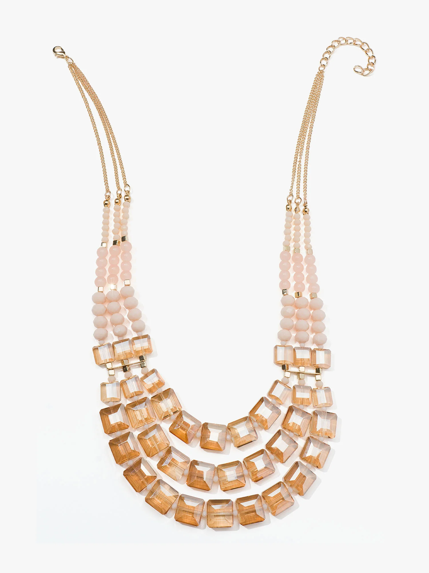 Mixed Bead Statement Necklace - Image 3