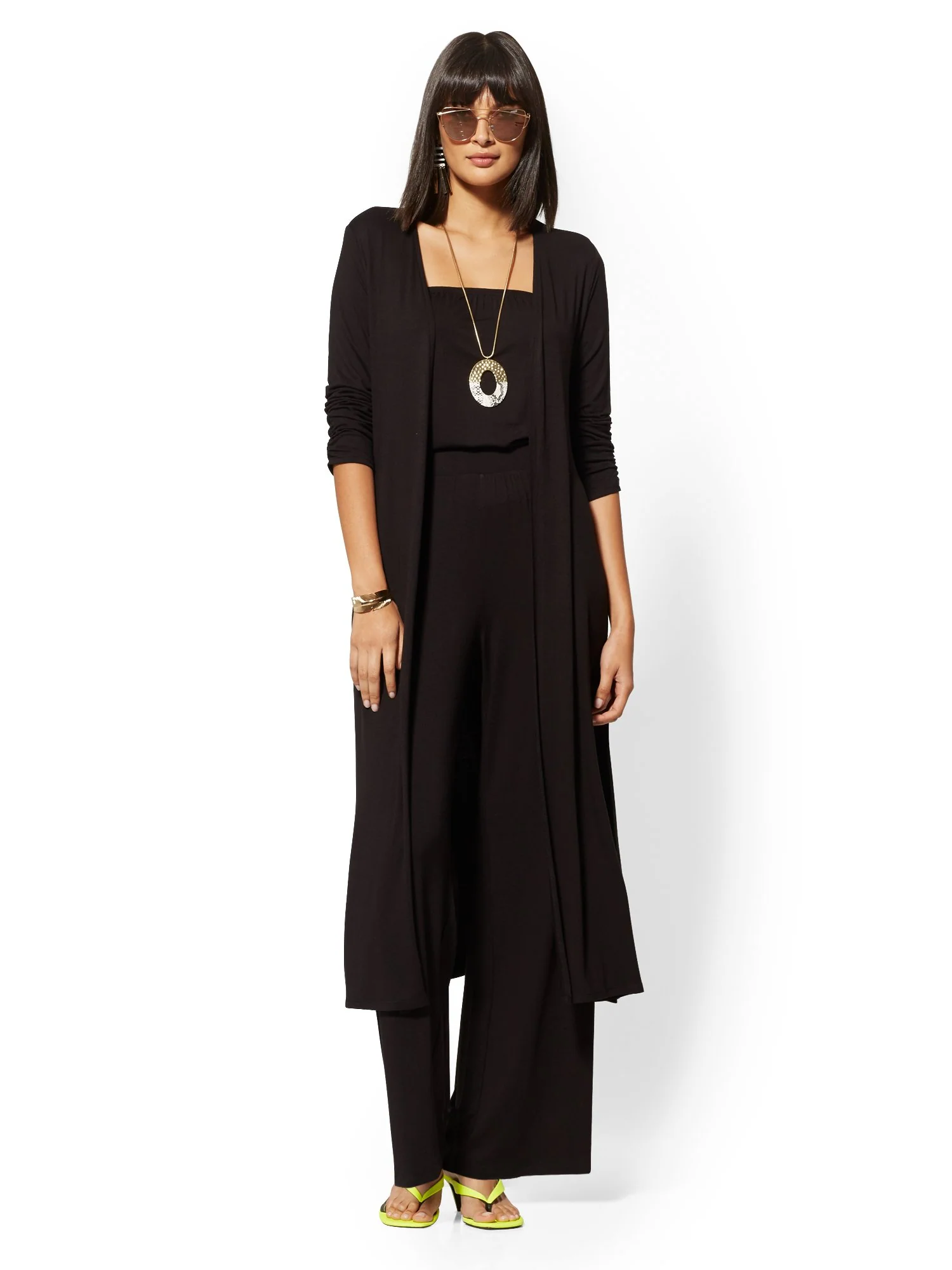 3/4-Sleeve Duster - NY&C Style System - Image 5
