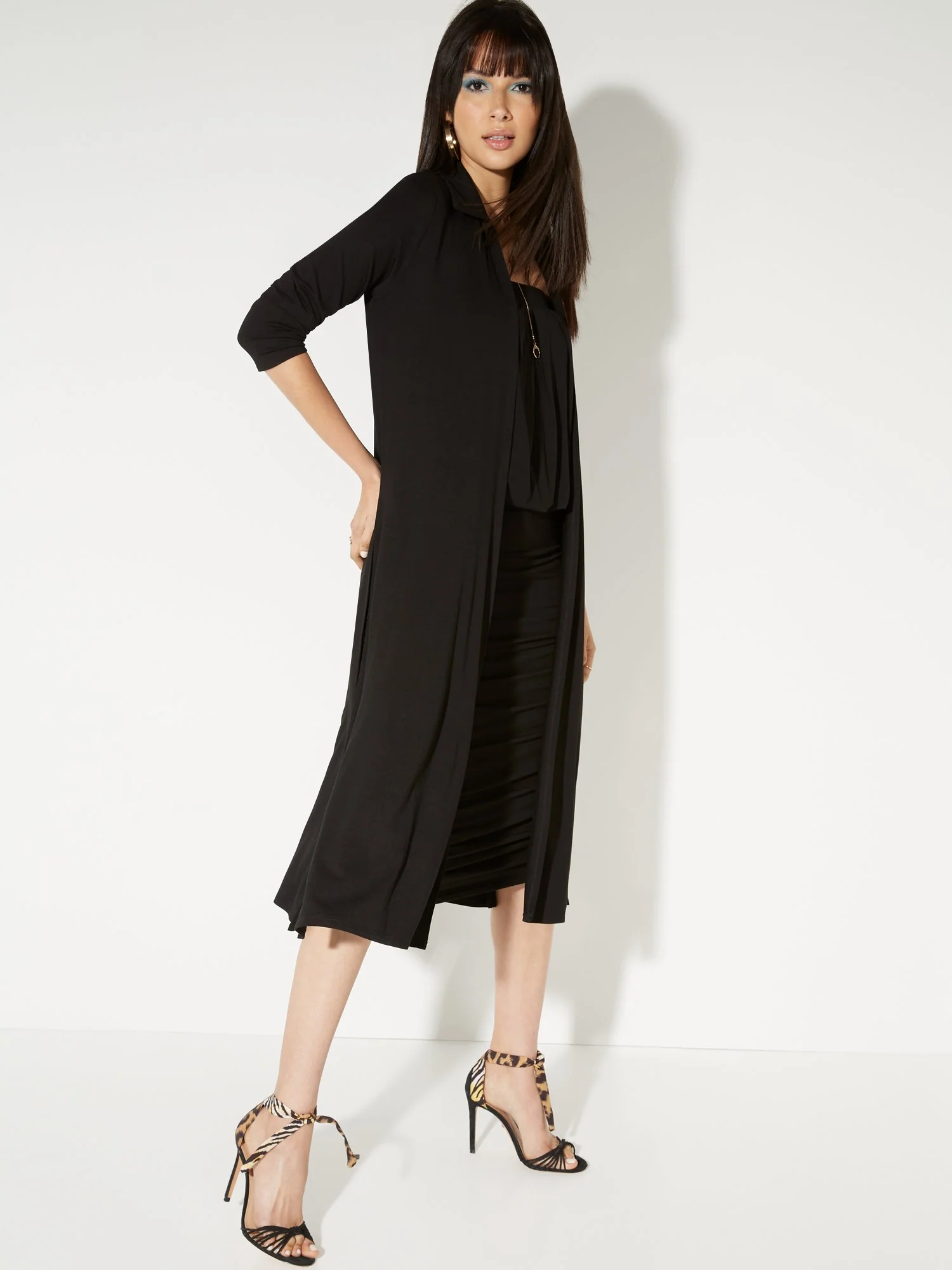 3/4-Sleeve Duster - NY&C Style System - Image 2