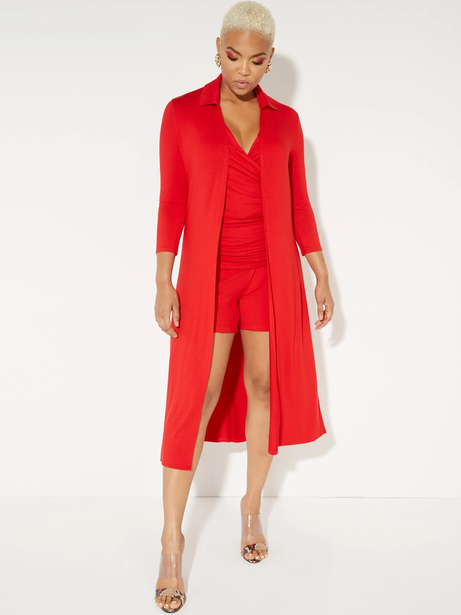 3/4-Sleeve Duster - NY&C Style System - Image 7