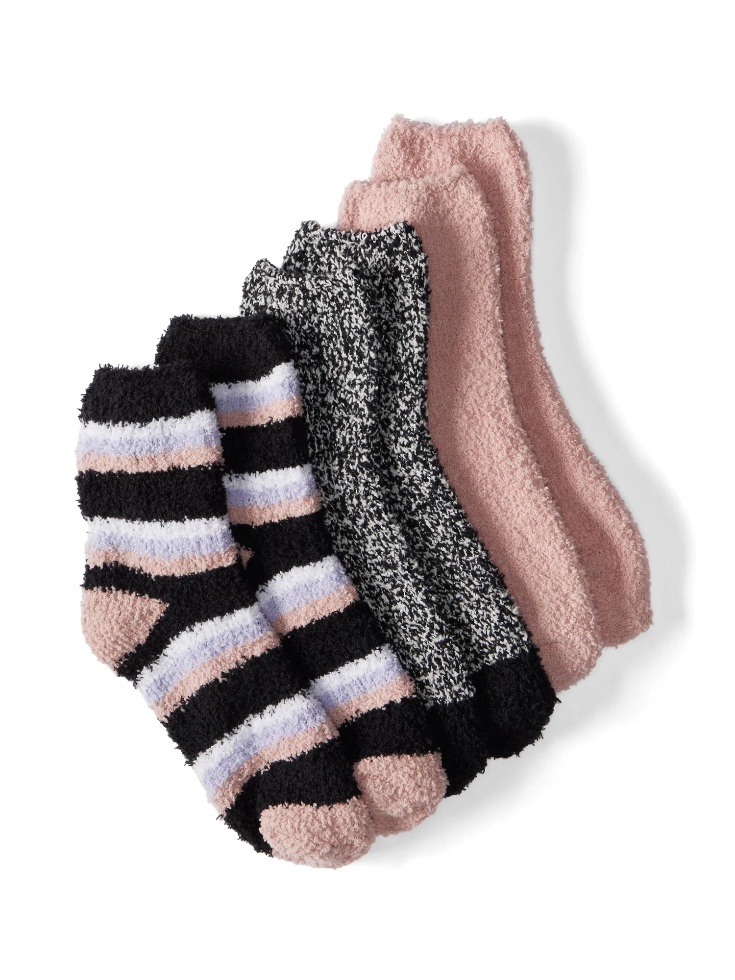 3-Pack Stripe Cozy Socks