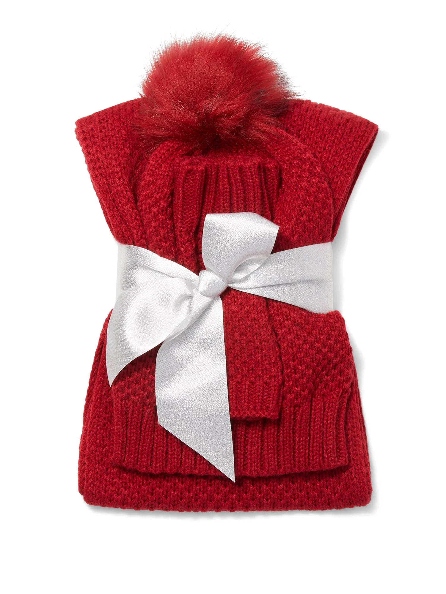 3-Piece Jersey-Knit Scarf, Hat & Gloves Set - Image 17