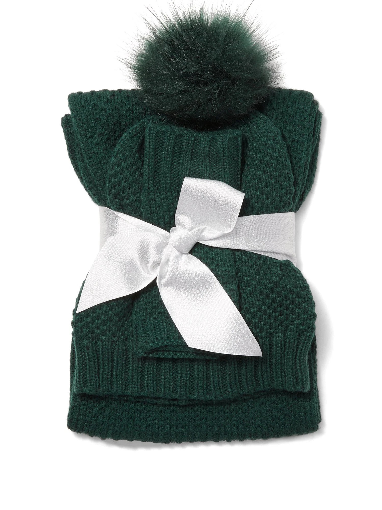 3-Piece Jersey-Knit Scarf, Hat & Gloves Set - Image 7