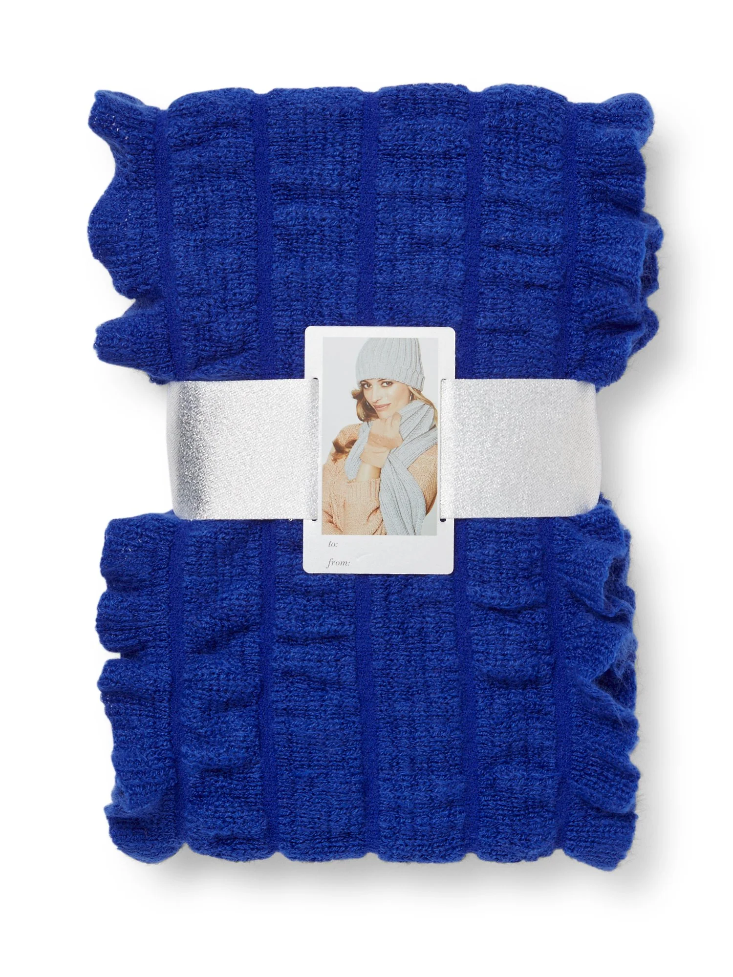 3-Piece Ruffled Scarf, Hat & Gloves Set - Image 22