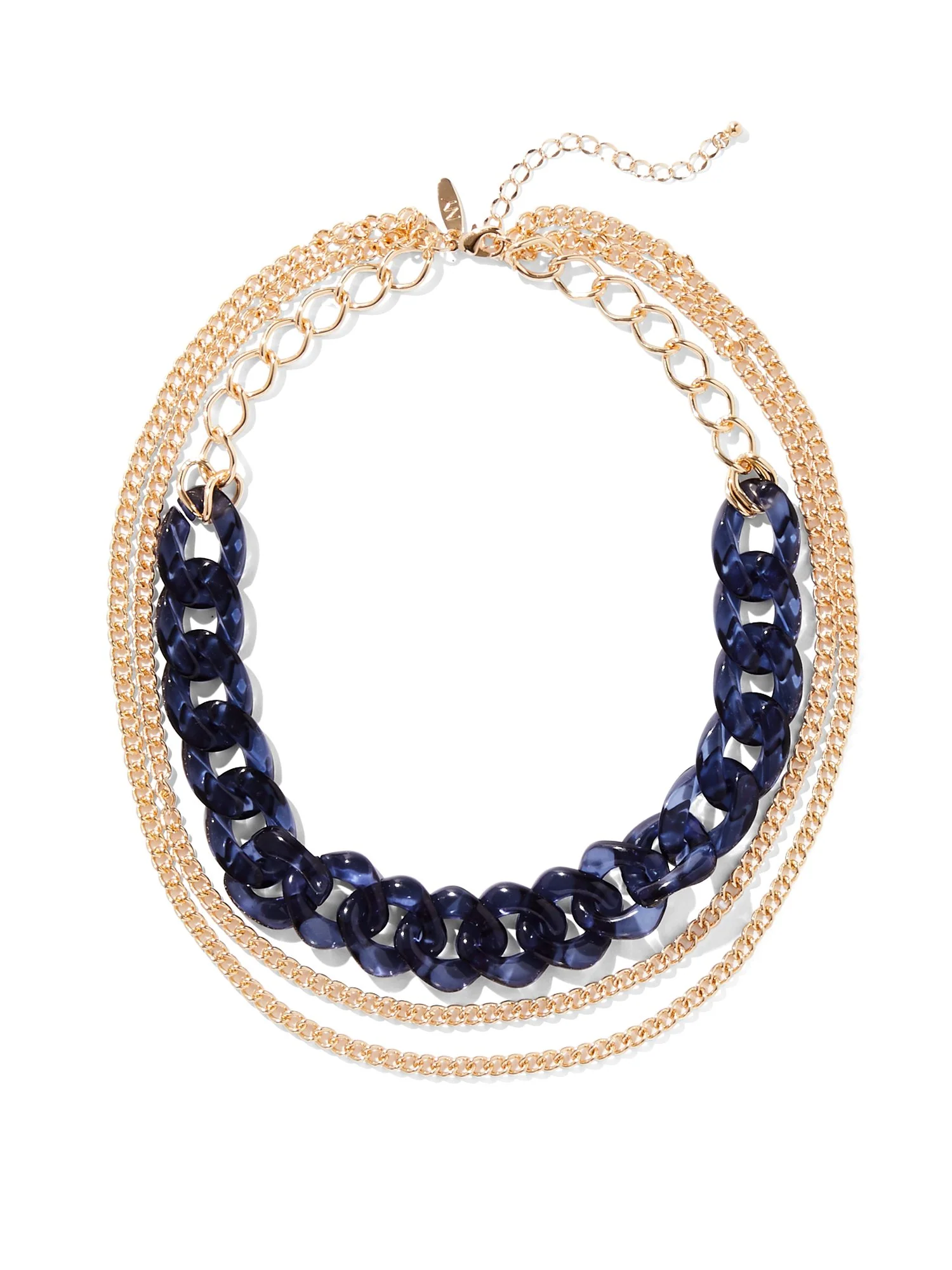 3-Row Link Necklace - Image 4