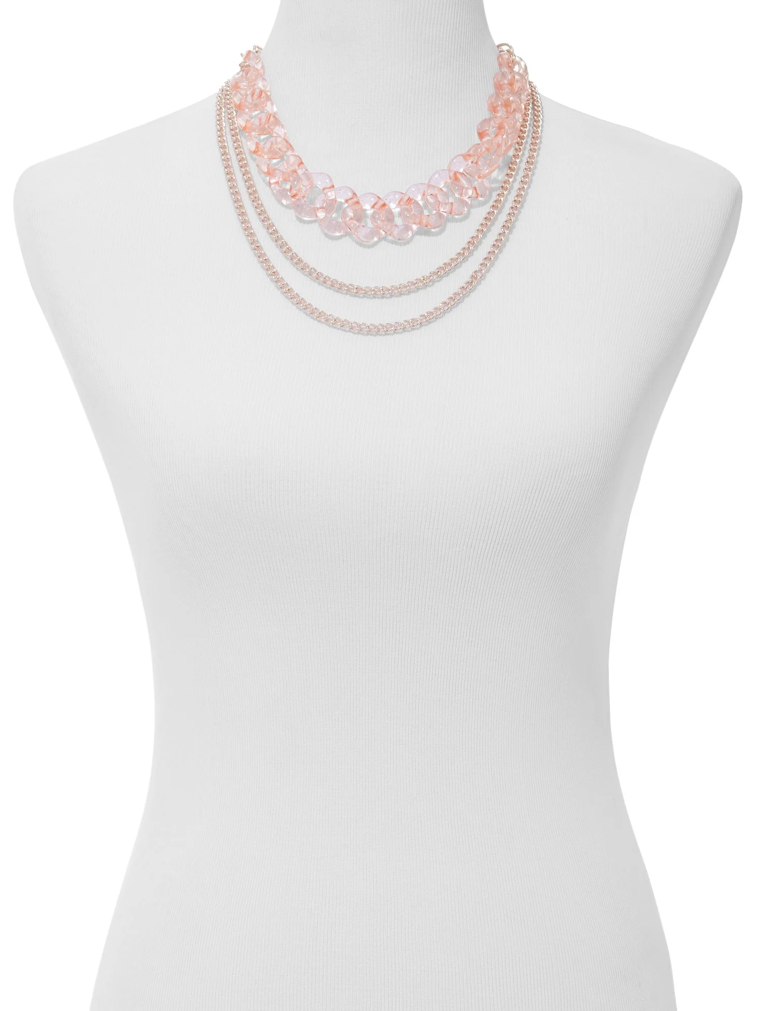 3-Row Link Necklace - Image 8