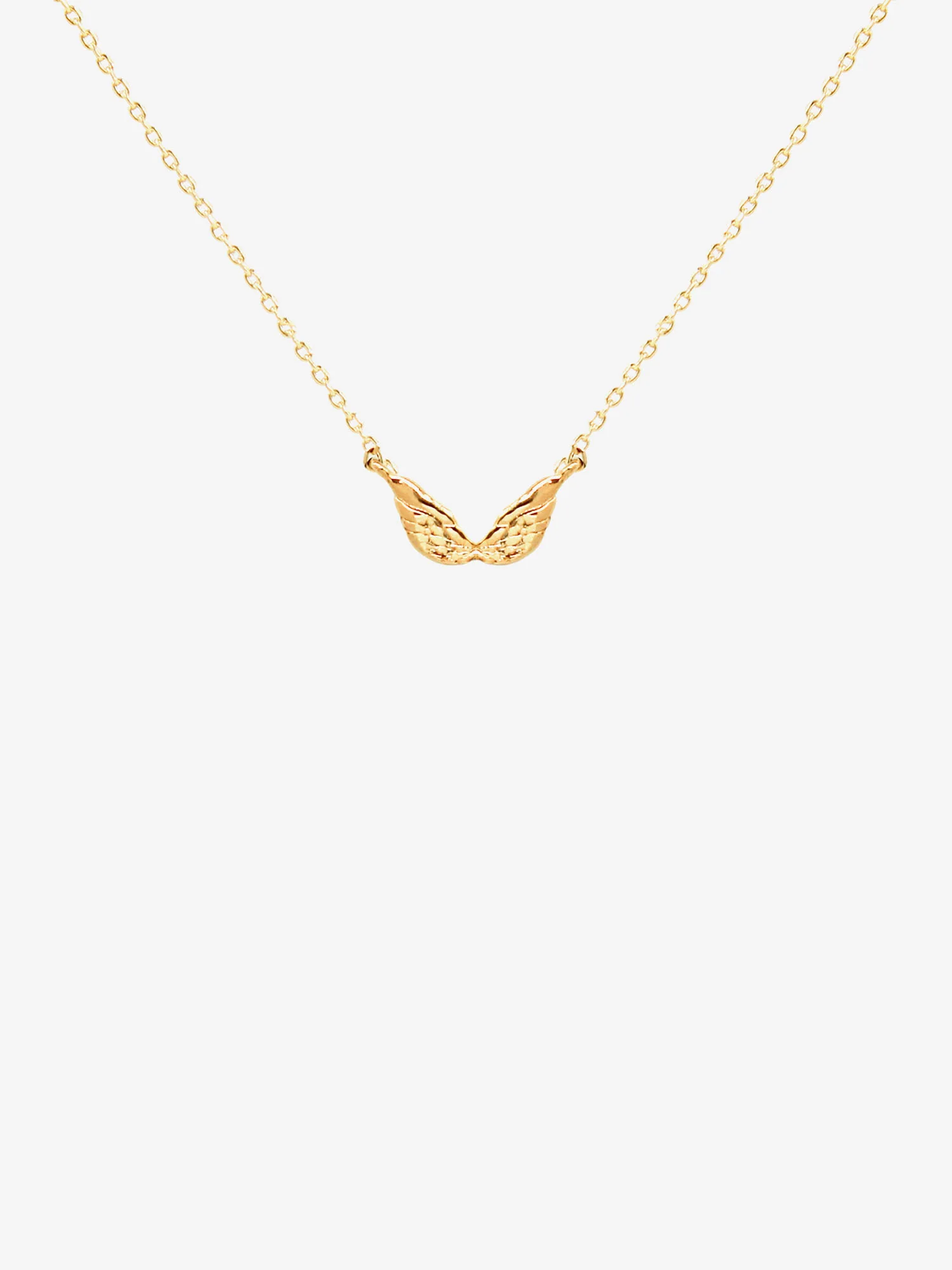 Secret Box 14K Gold Angel Wings Necklace – Brands We Love