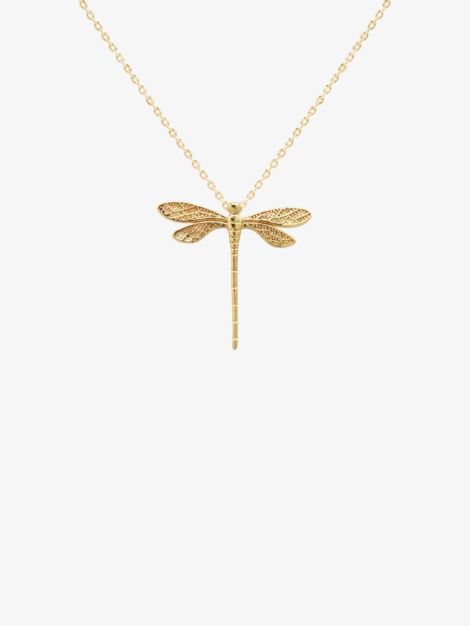 Secret Box 14K Gold Dragonfly Necklace – Brands We Love