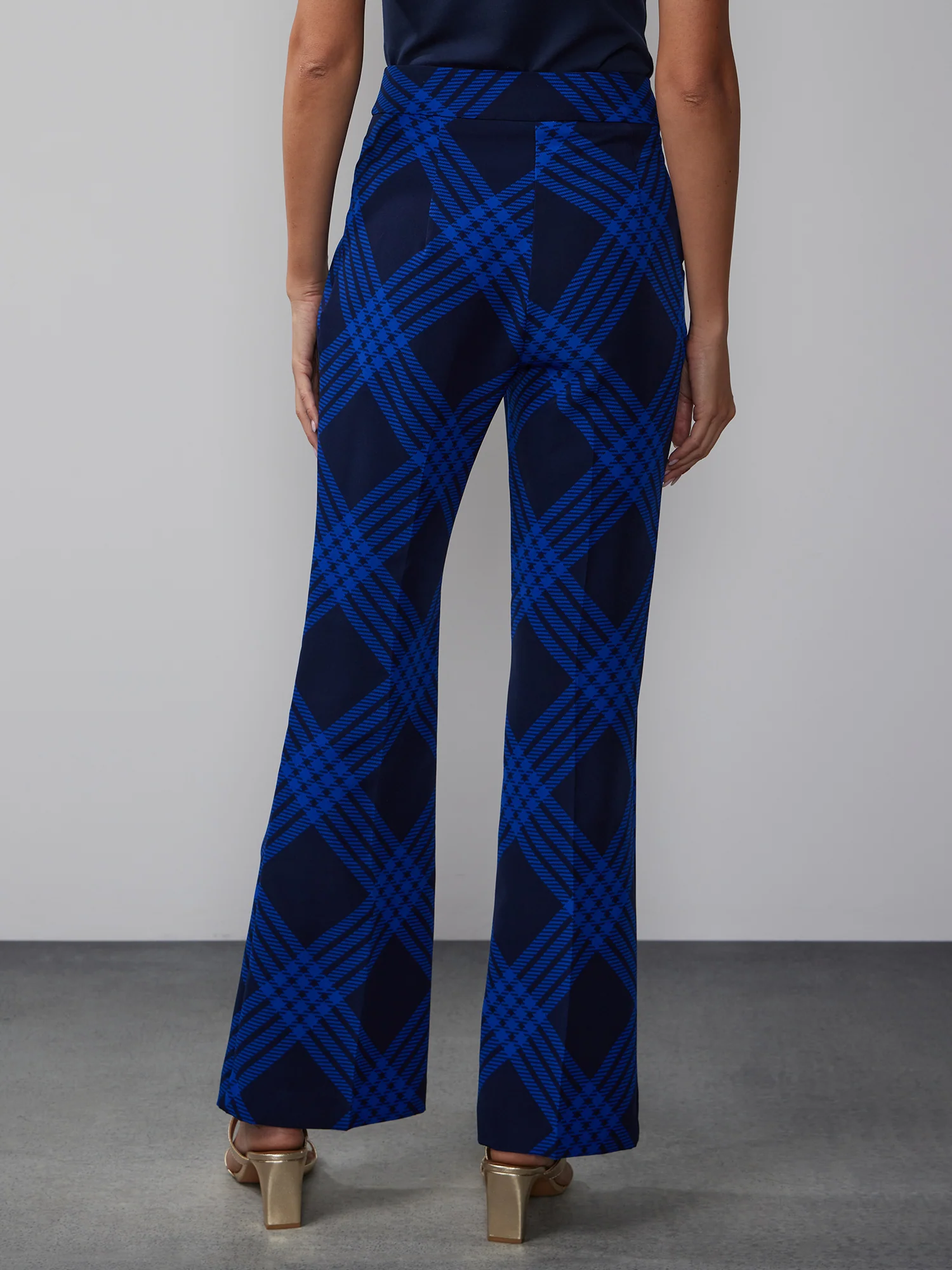 Plaid Twill Suit Pant - Image 4
