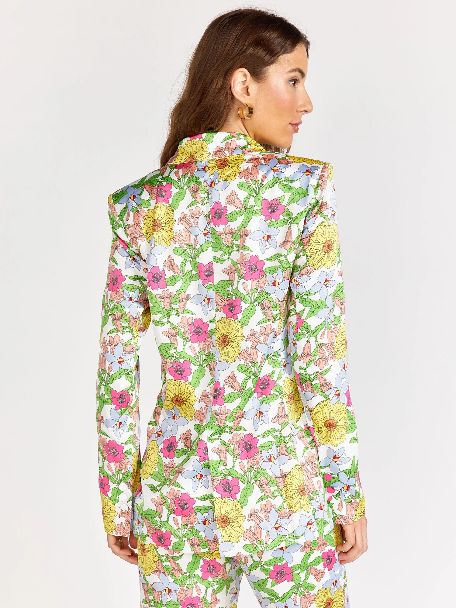 Luxy USA Long Sleeve Floral Print Blazer - Brands We Love - Image 4