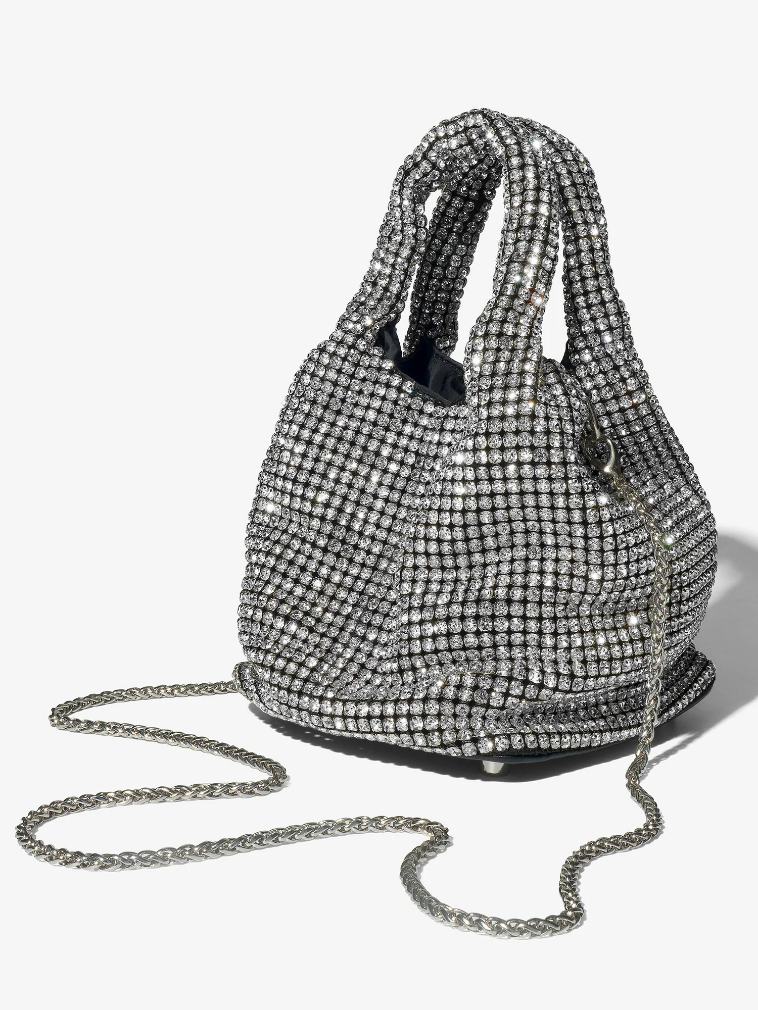 Rhinestone Top Handle Bag - Image 2