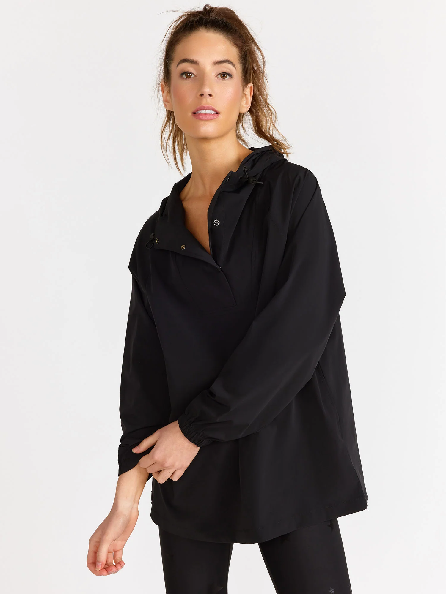 Mono B Snap Front Nylon PU Parka - Brands We Love - Image 2