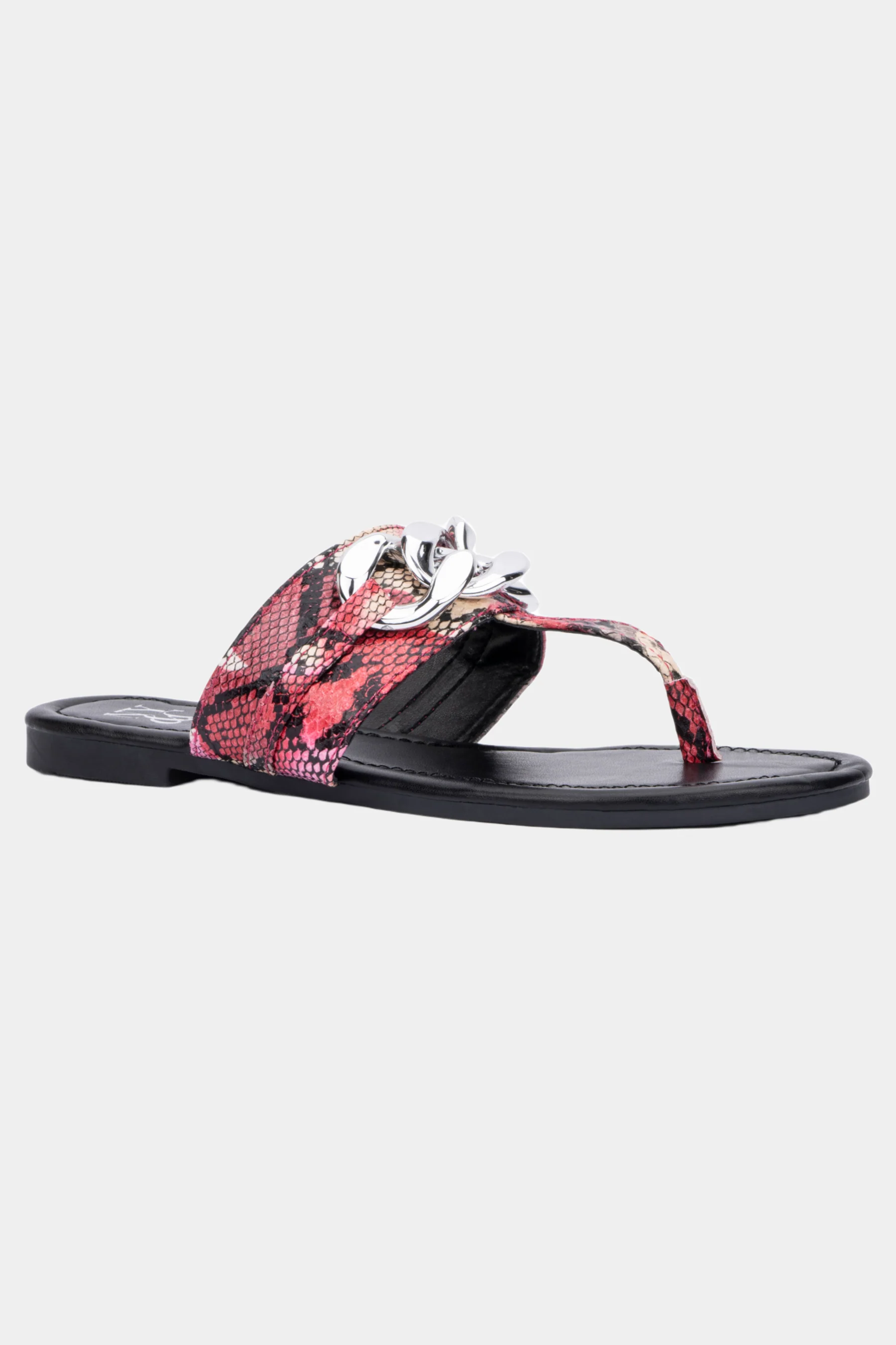 Cassandra Snake Print Sandals