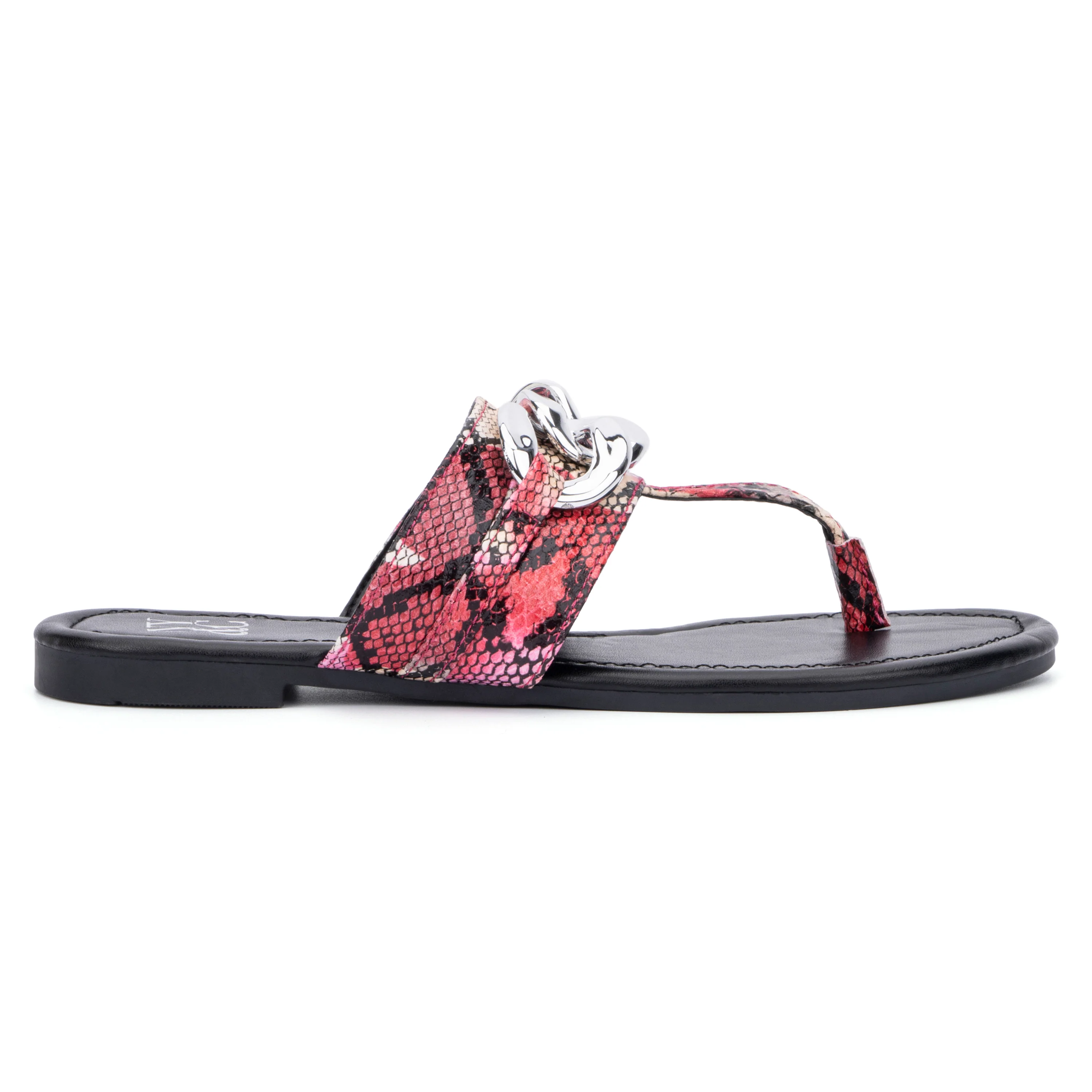 Cassandra Snake Print Sandals - Image 2