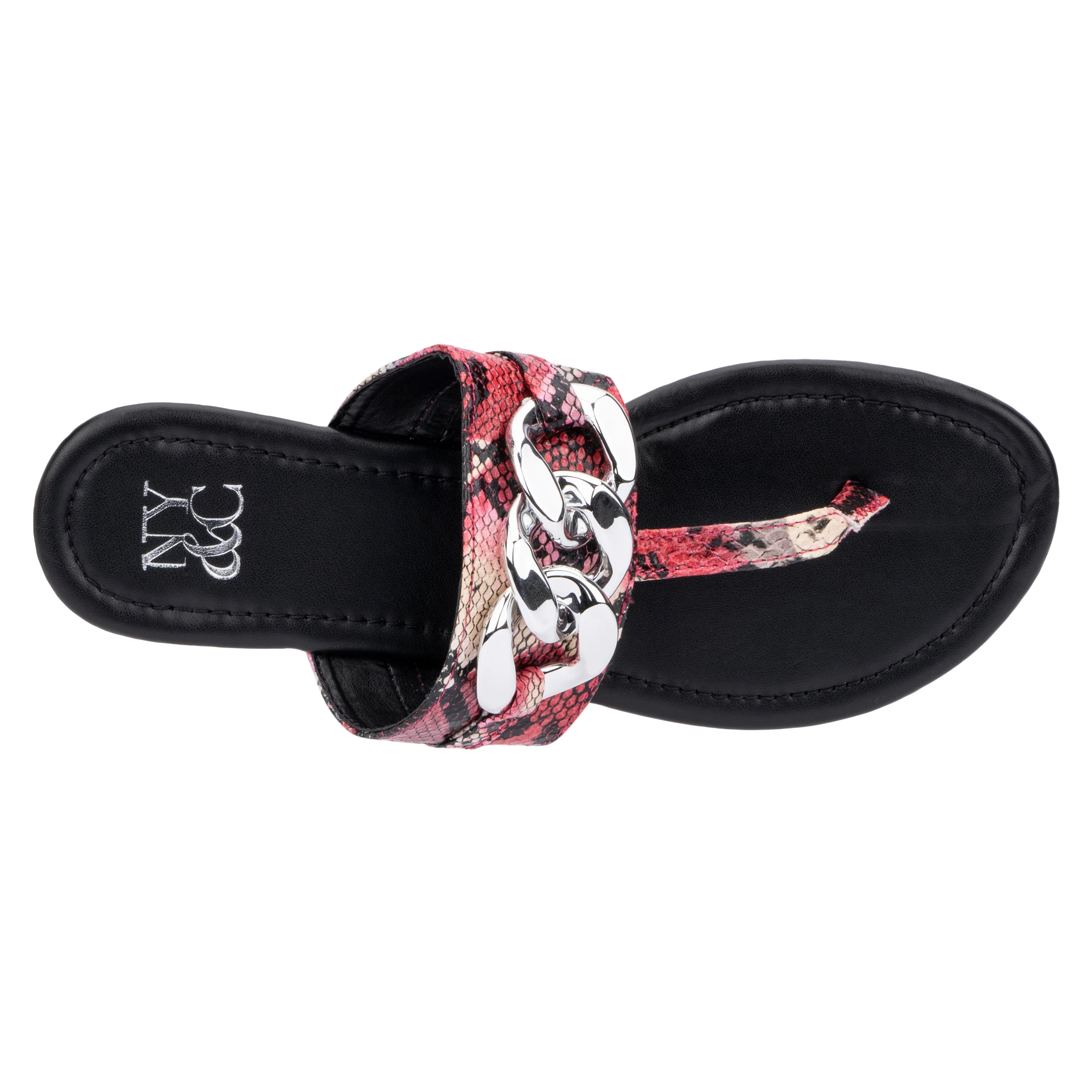 Cassandra Snake Print Sandals - Image 7