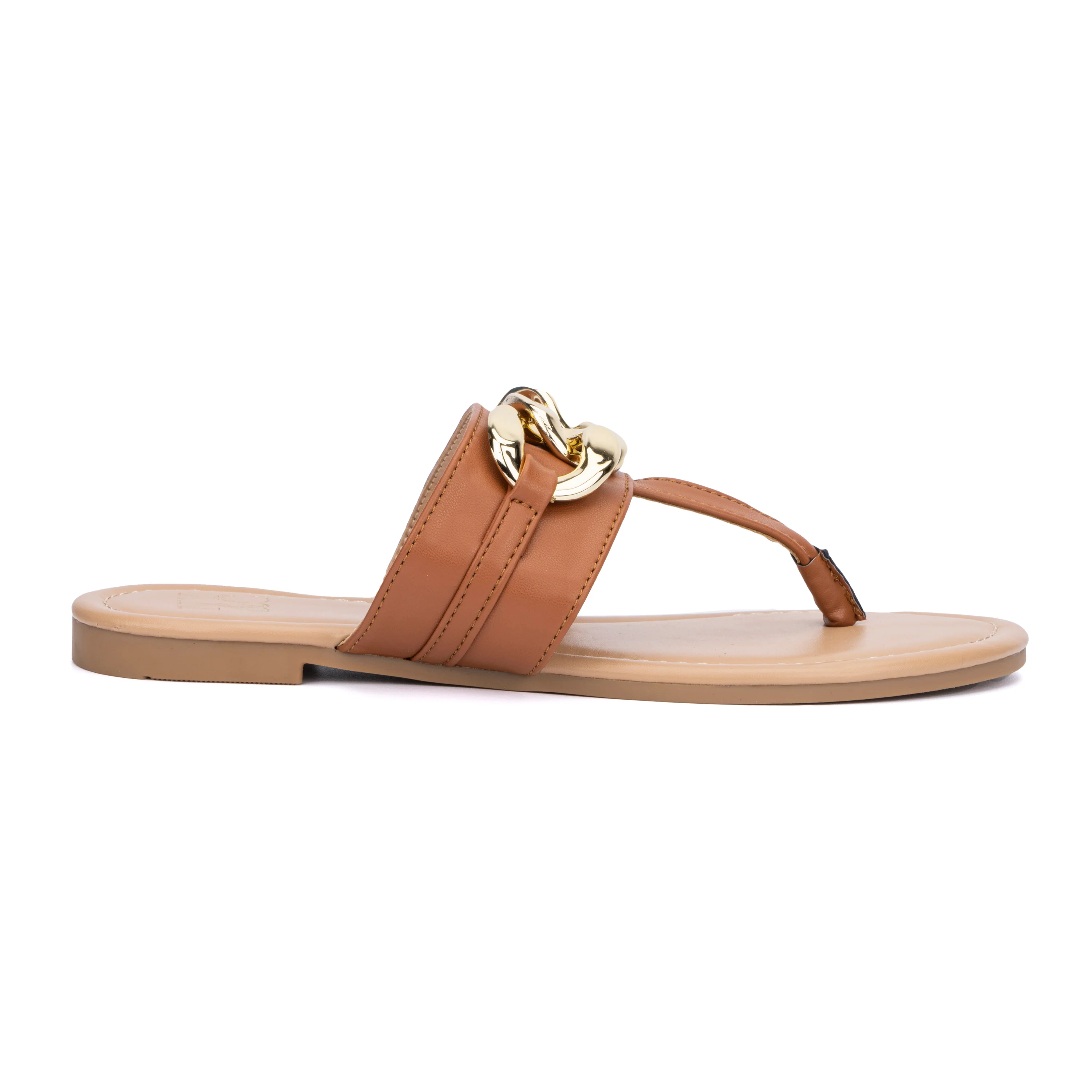 Cassandra Gold Chain Sandals - Image 2