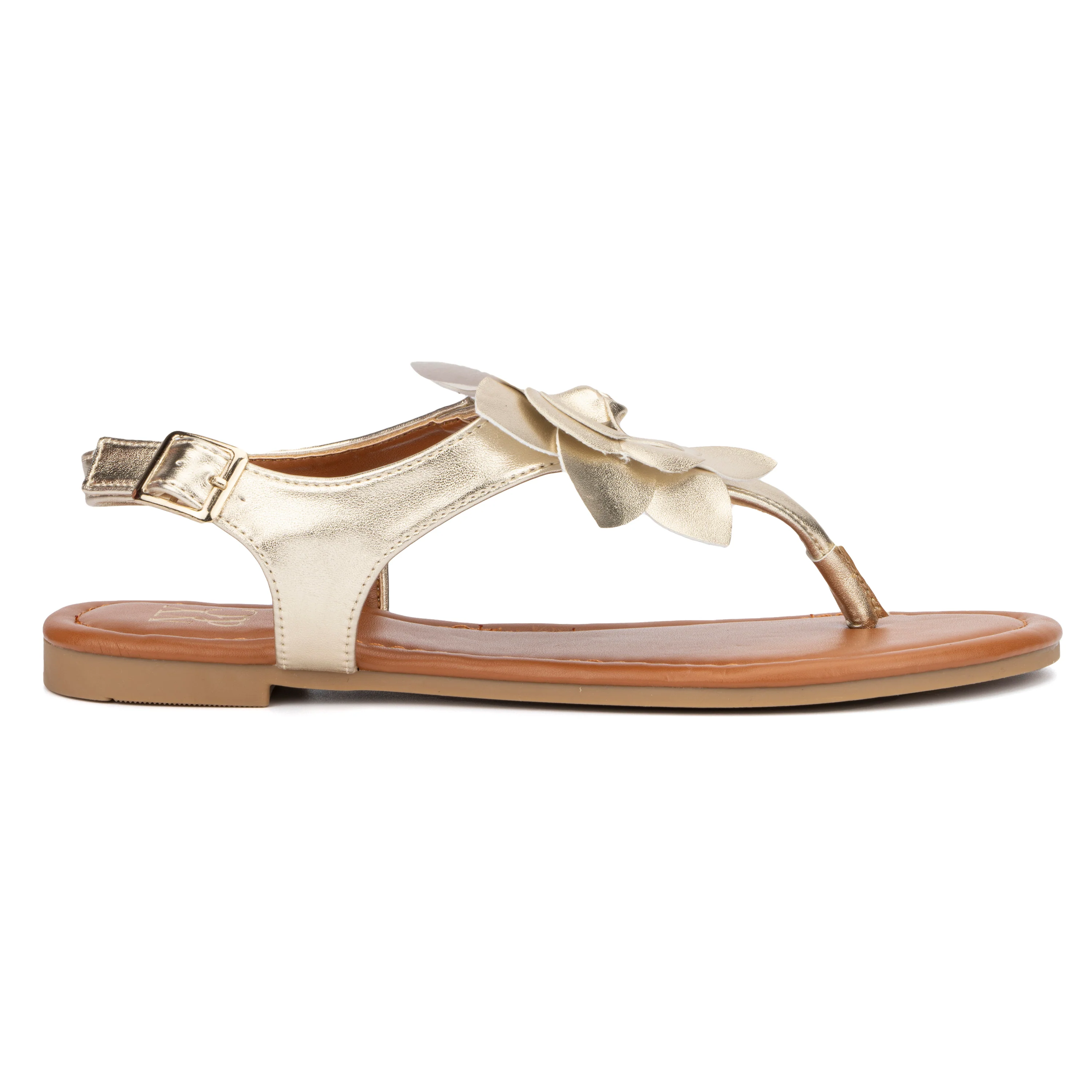 Aurelia Floral T-Strap Sandals - Image 2